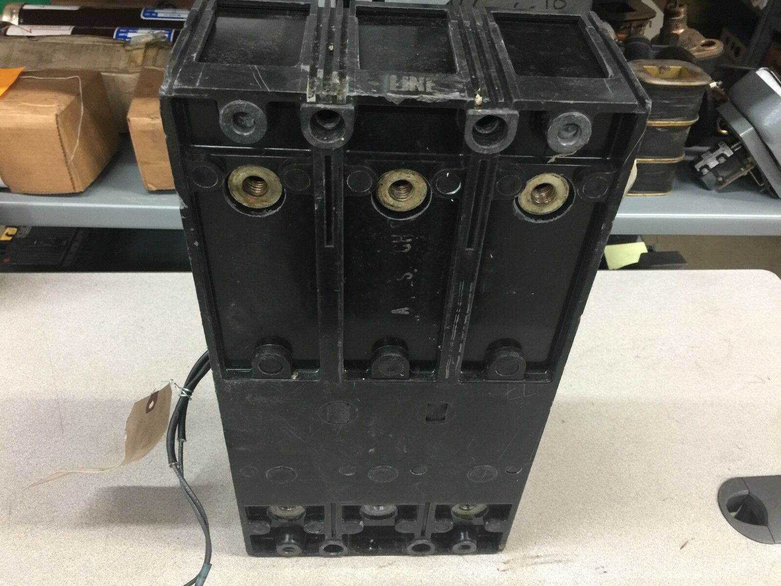 USED WESTINGHOUSE 600 AMP 3 POLE BREAKER MAM3600