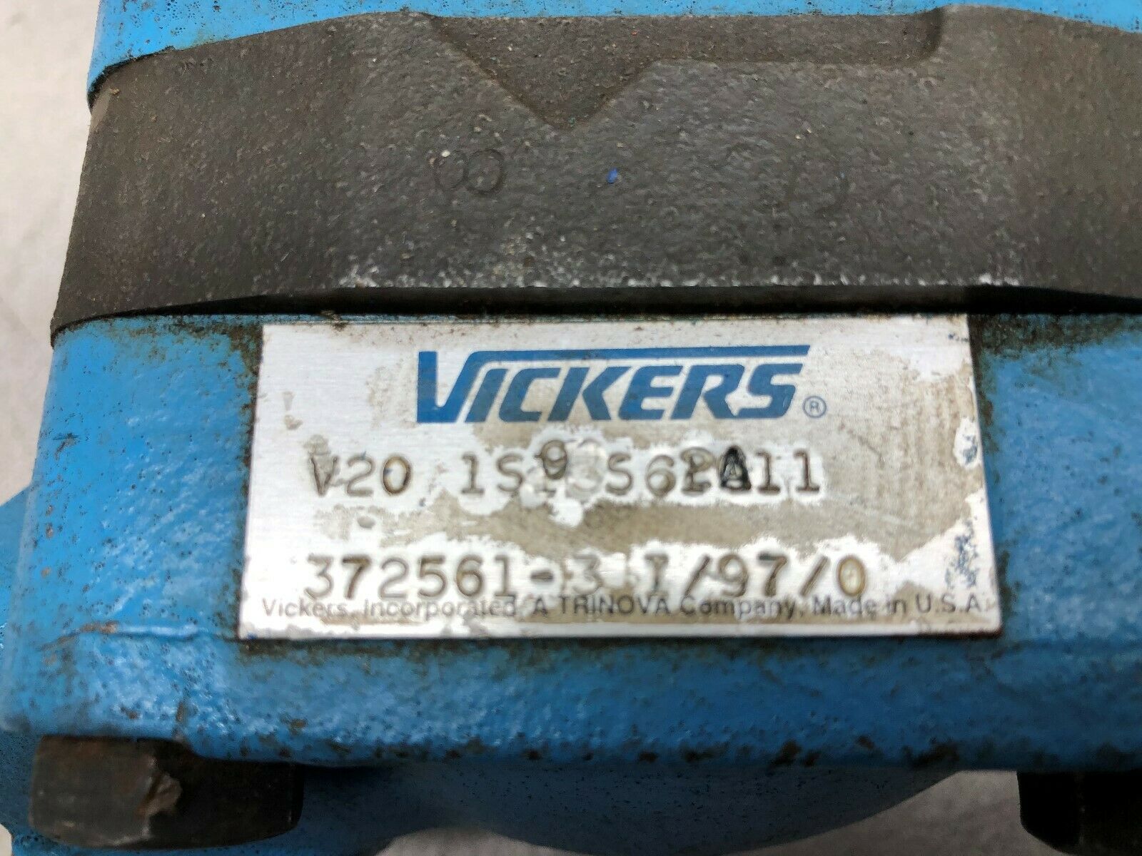 USED VICKERS HYDRAULIC PUMP V20 1SC S62A11