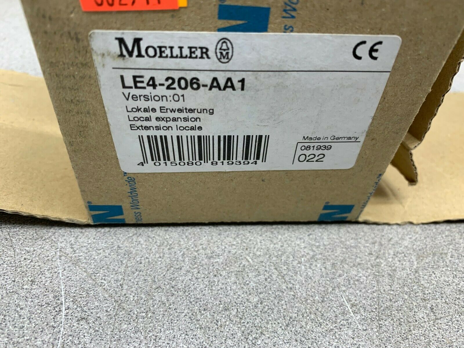 NEW IN BOX EATON MOELLER EXPANSION MODULE LE4-206-AA1