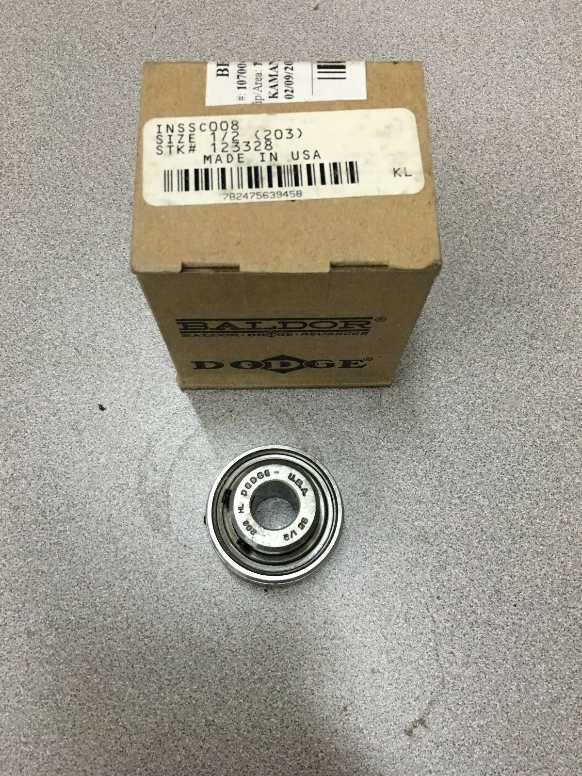 NEW IN BOX DODGE BEARING INSSC008