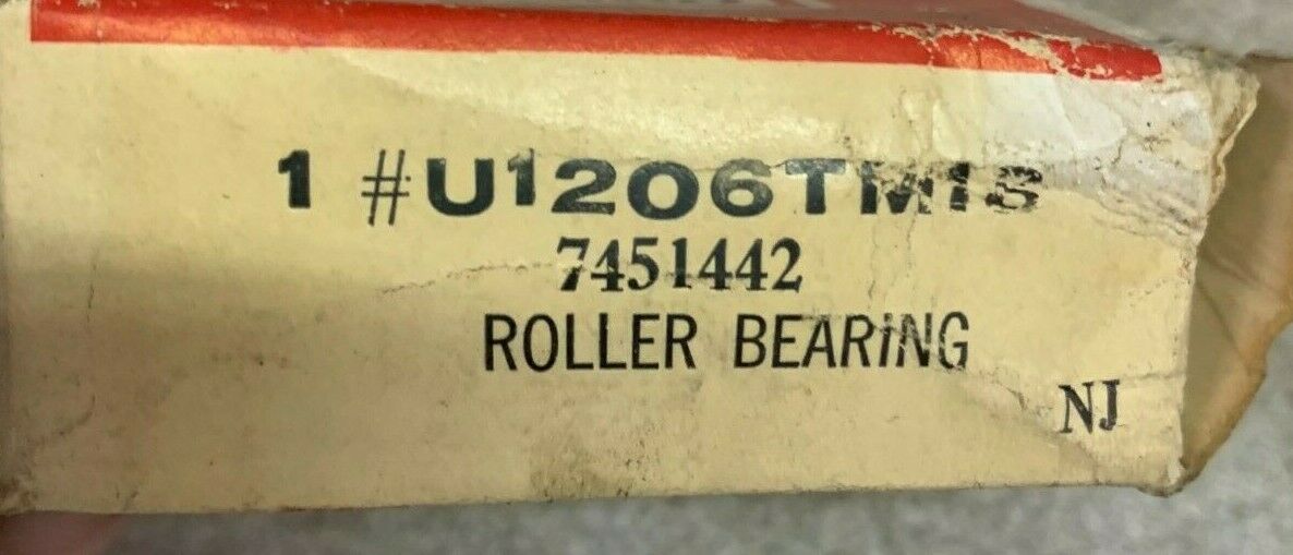 NEW IN BOX NDH ROLLER BEARING U1206TM18