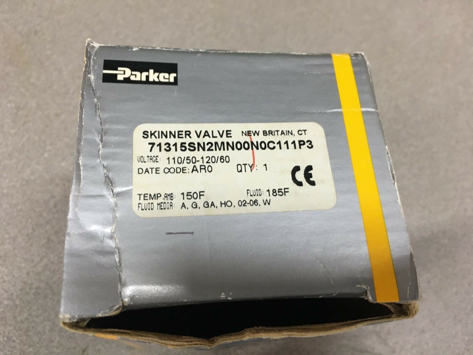 NEW IN BOX PARKER SKINNER SOLENOID VALVE 71315SN2MN00N0C111P3