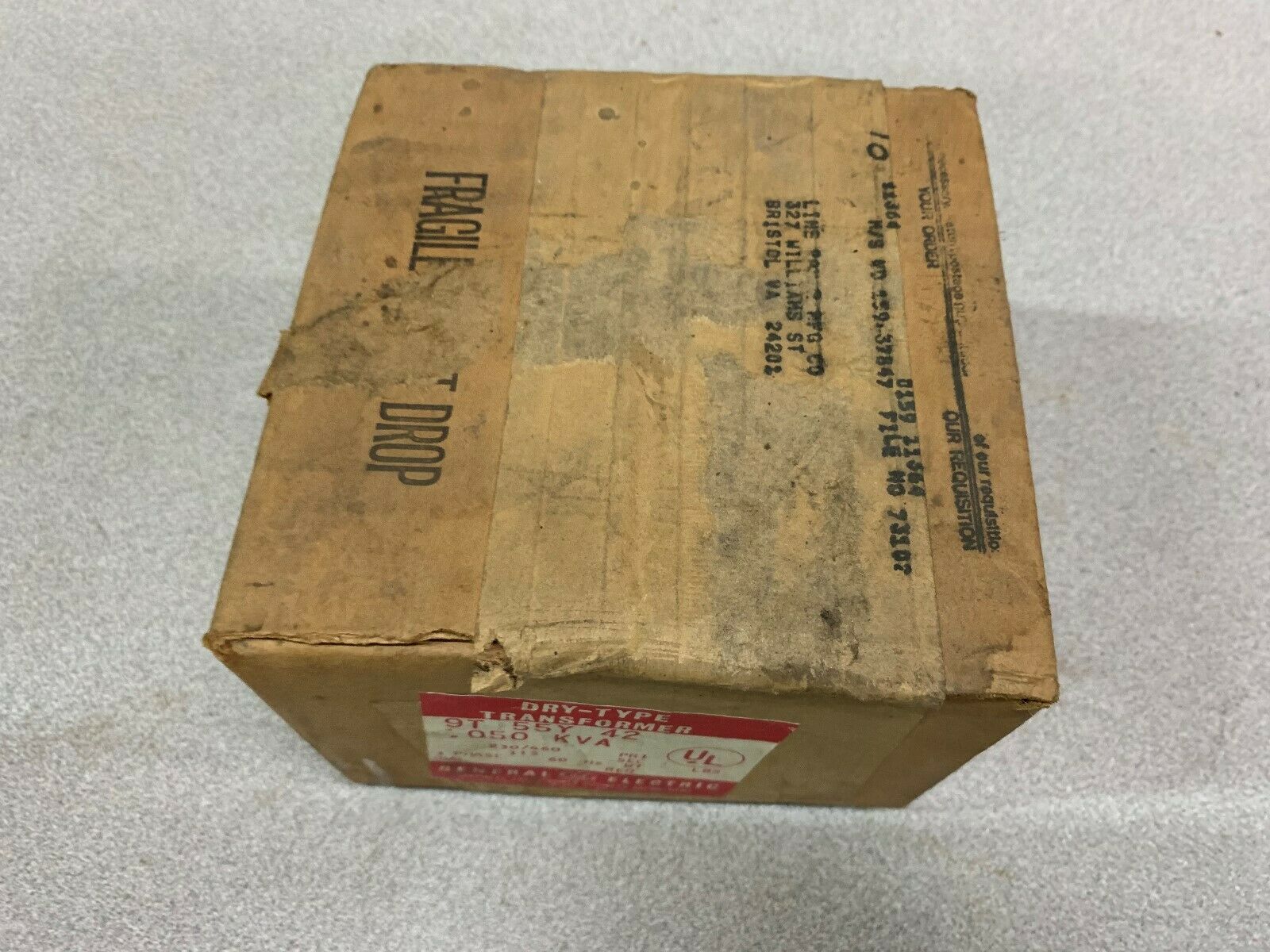 NEW IN BOX GE TRANSFORMER 9T 55Y 42.050 KVA