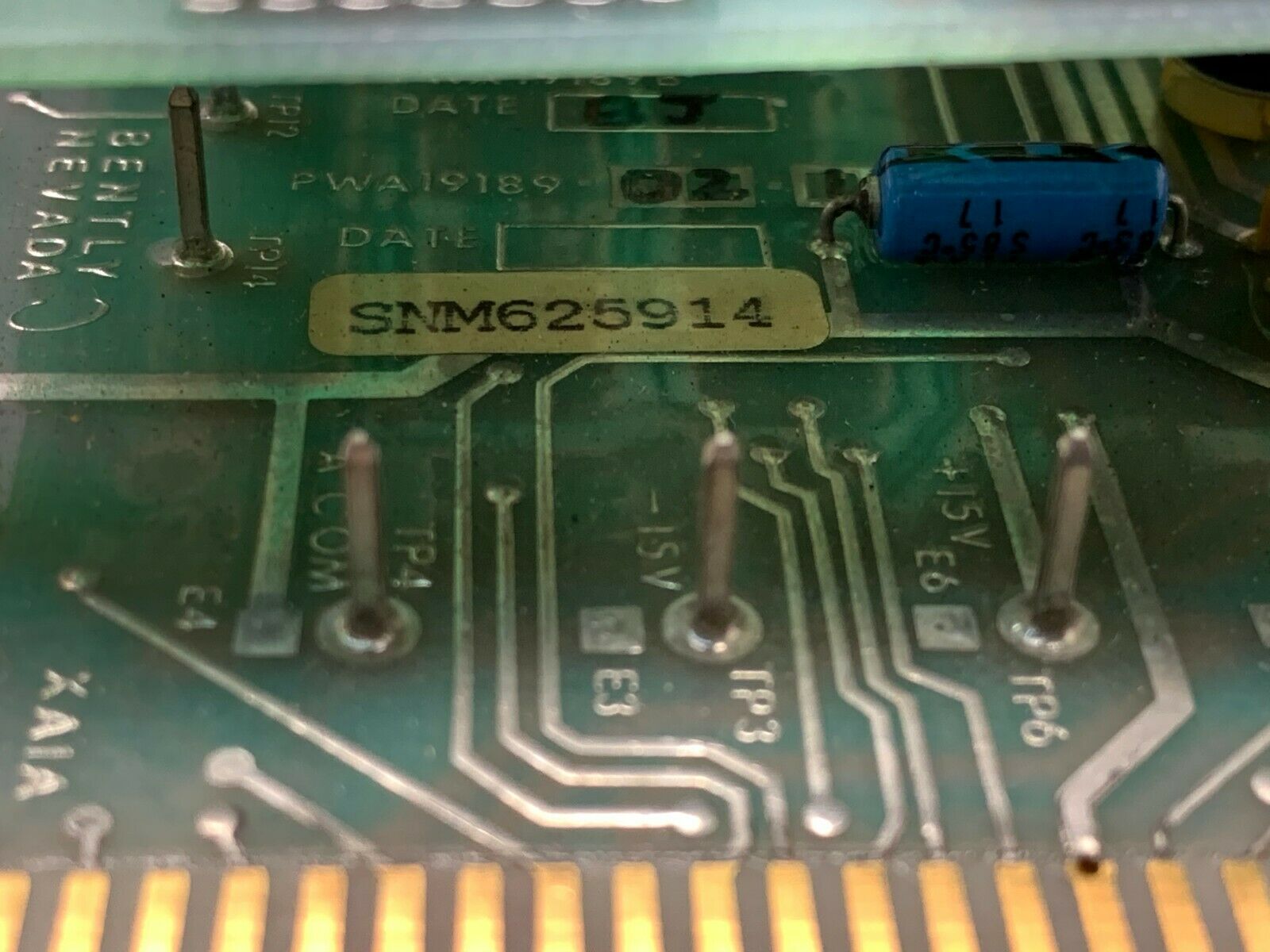 NEW NO BOX BENTLY NEVADA PWA19189-02-1 CIRCUIT BOARD PWA19343-01J PWA 72928-02