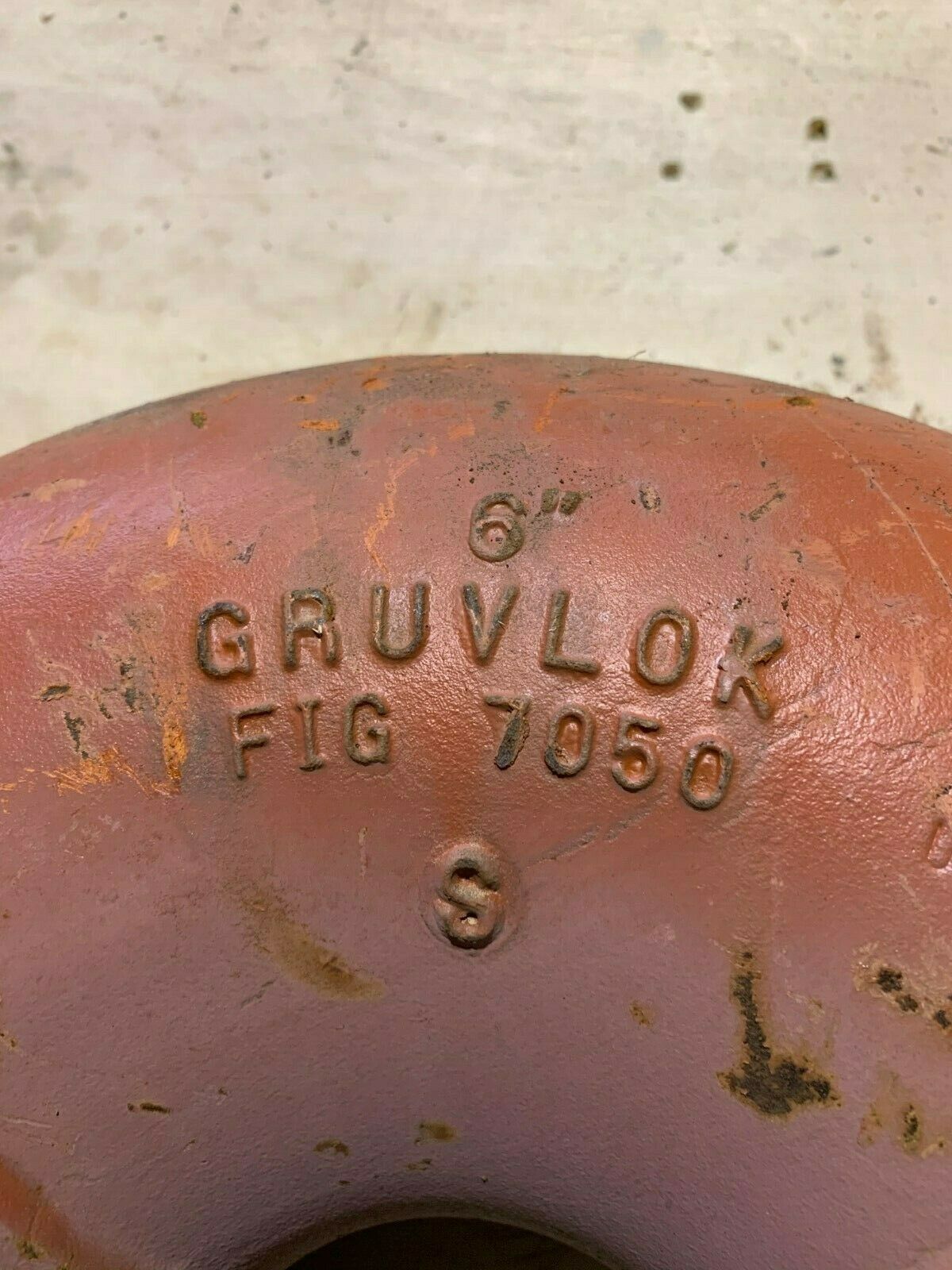 NEW GRUVLOK 6" PIPE FITTING 7050 ELBOW 168,3 MM OD