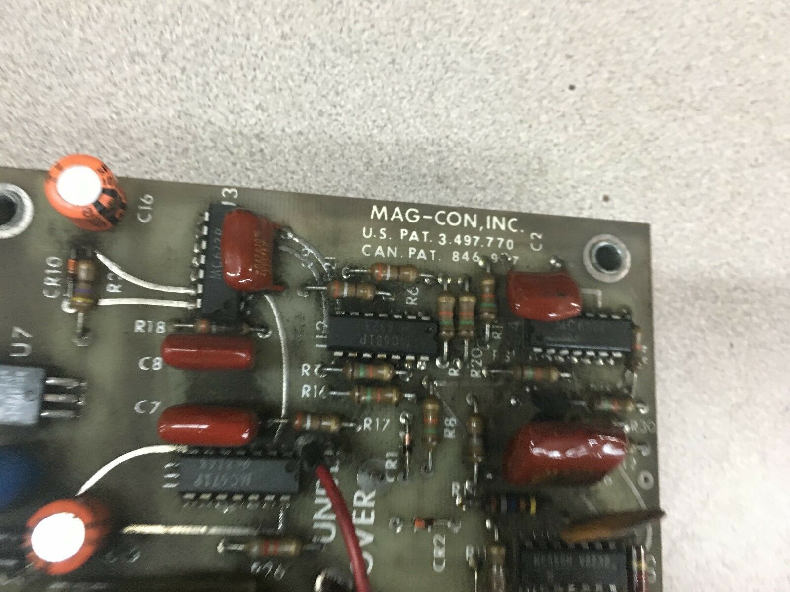 USED MAG-CON CIRCUIT BOARD B-1903-5e