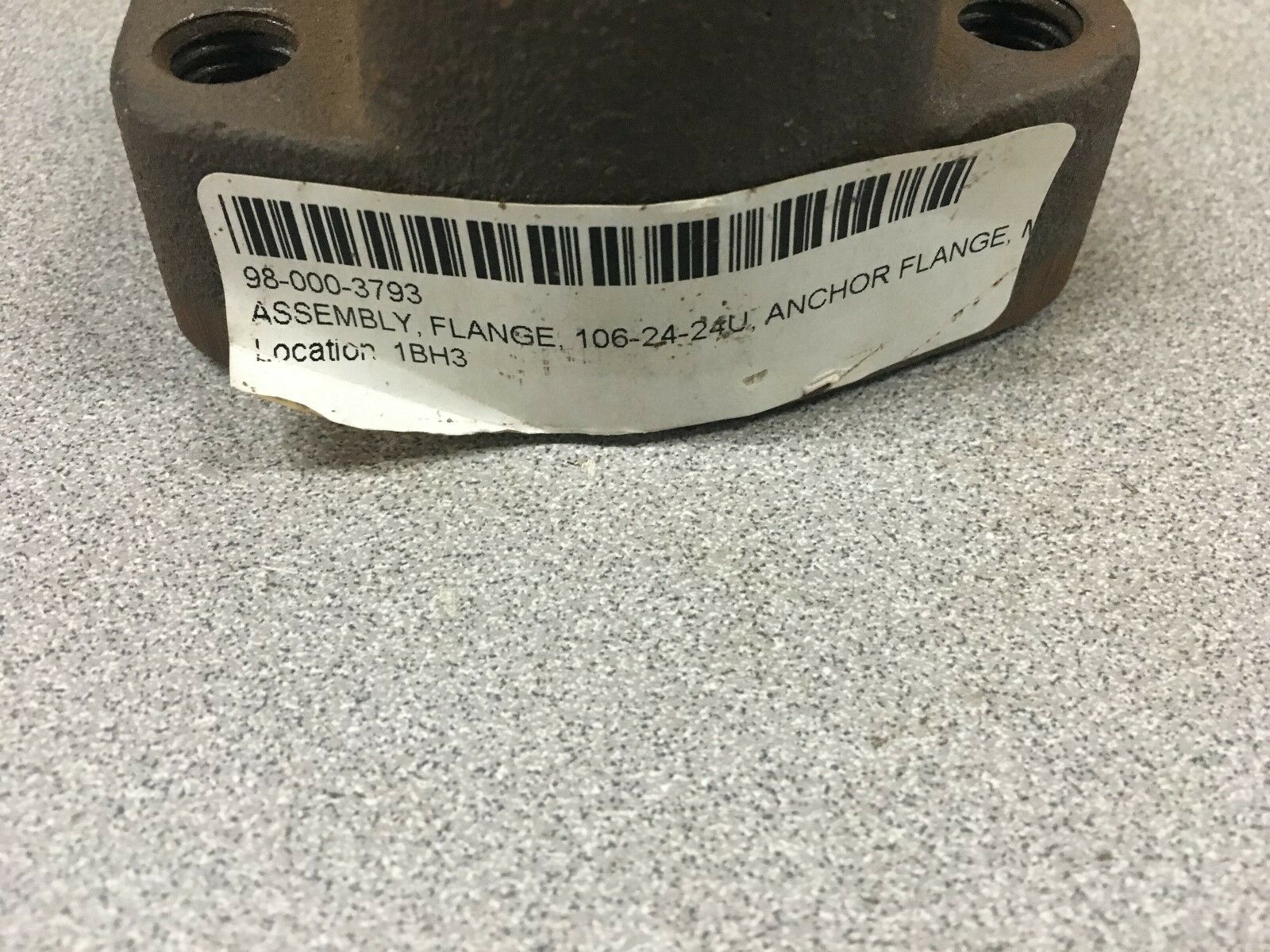 NEW NO BOX ANCHOR FLANGE 106-24-24U