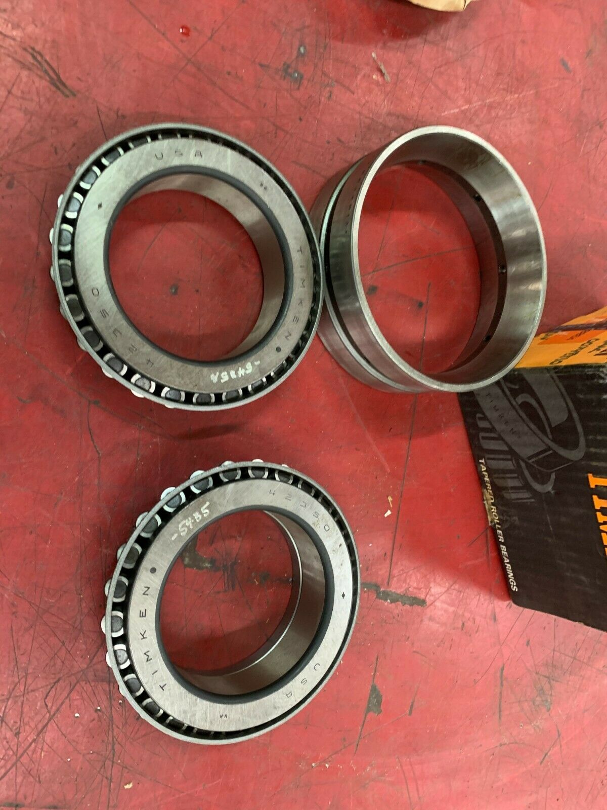 NEW IN BOX TIMKEN 42587D DOUBLE ROLLER BEARING 42350 90064