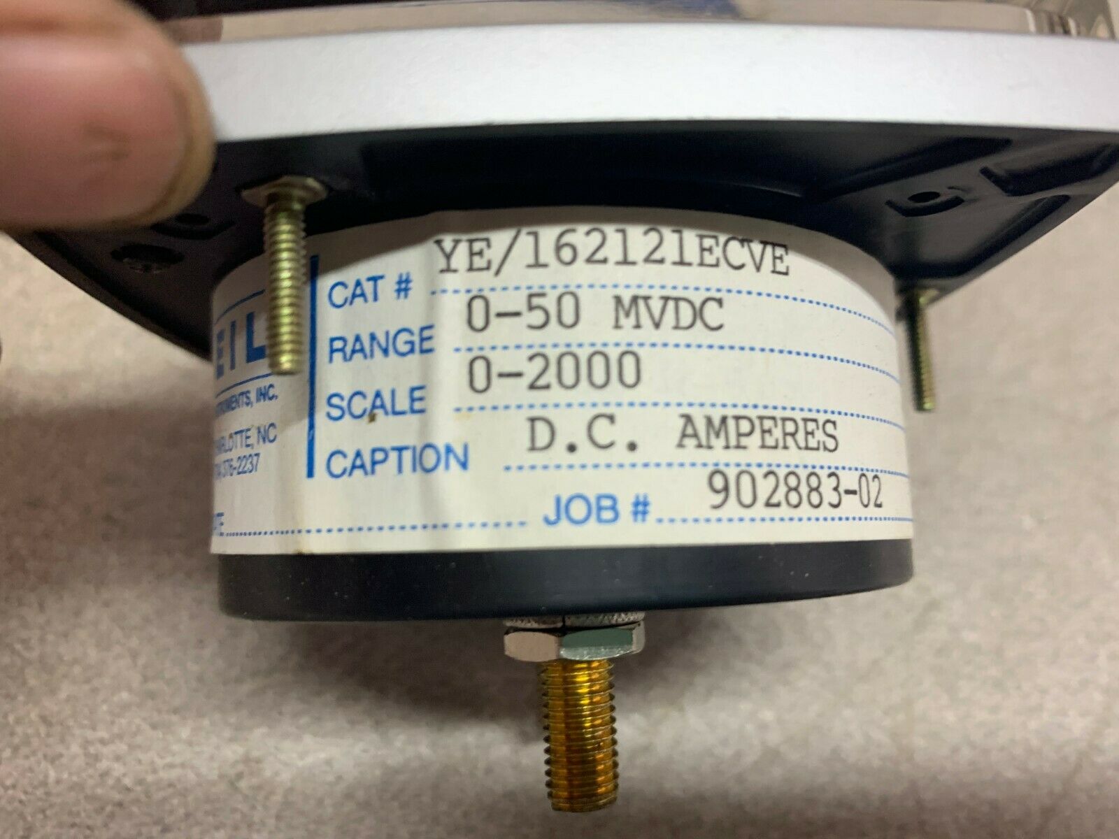 NEW IN BOX YOKOGAWA 0-2000 DCA METER YE/162121ECVE