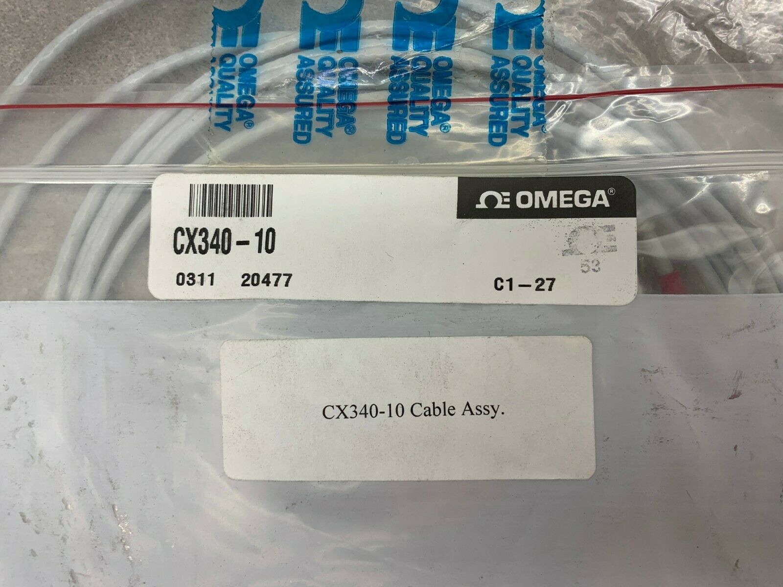 NEW IN PACKAGE OMEGA CABLE CX430-10