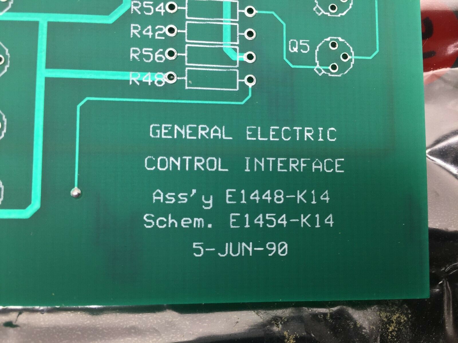 NEW NO BOX GE CONTROL INTERFACE E1448-K14