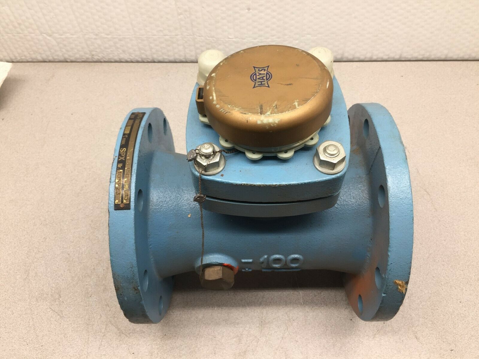 NEW NO BOX HAYS 150 # FLANGED TURBINE FLOWMETER WPG-TRM 100 QA