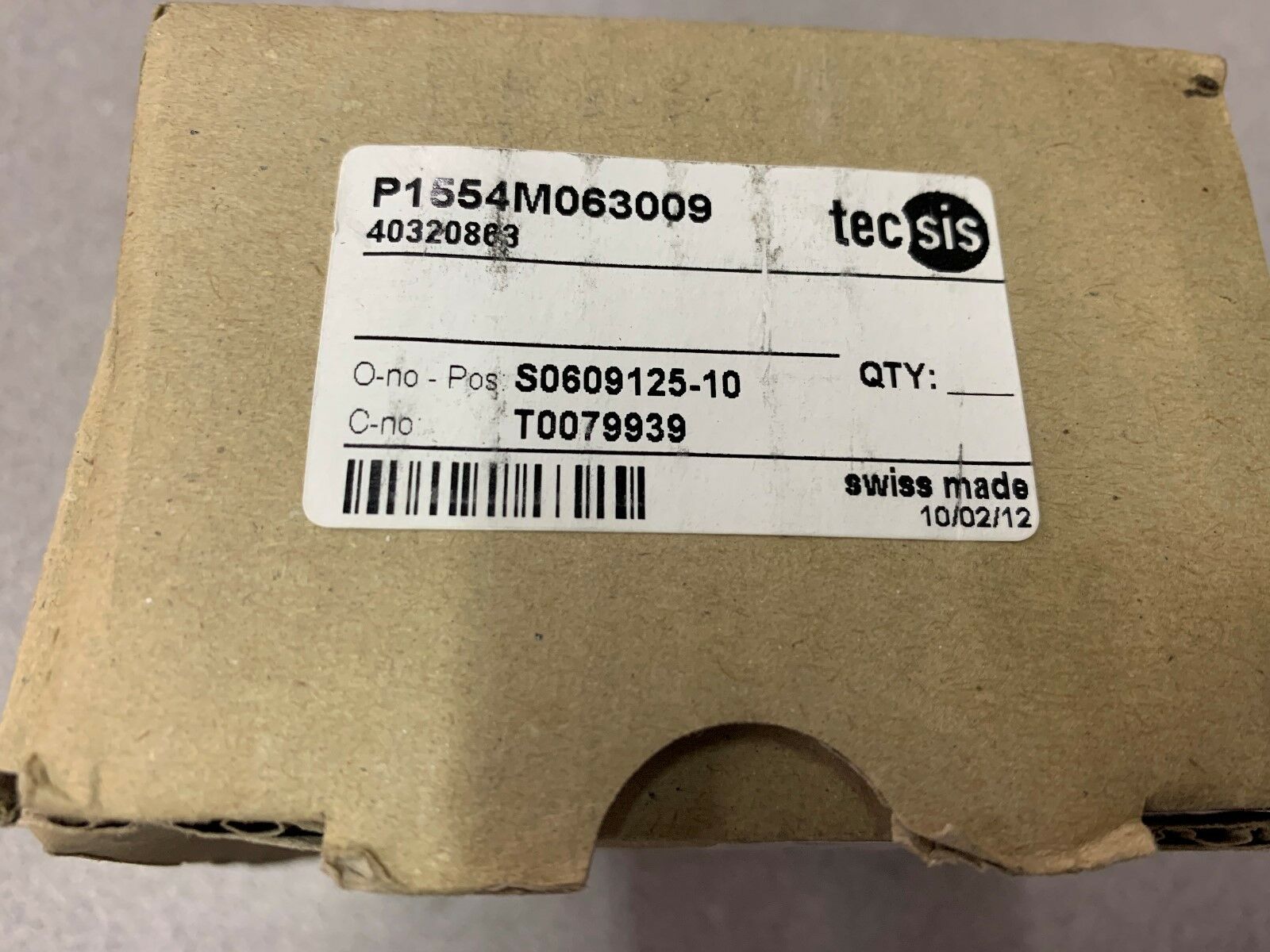 NEW IN BOX HEESEMAN GAUGE P1554M063009