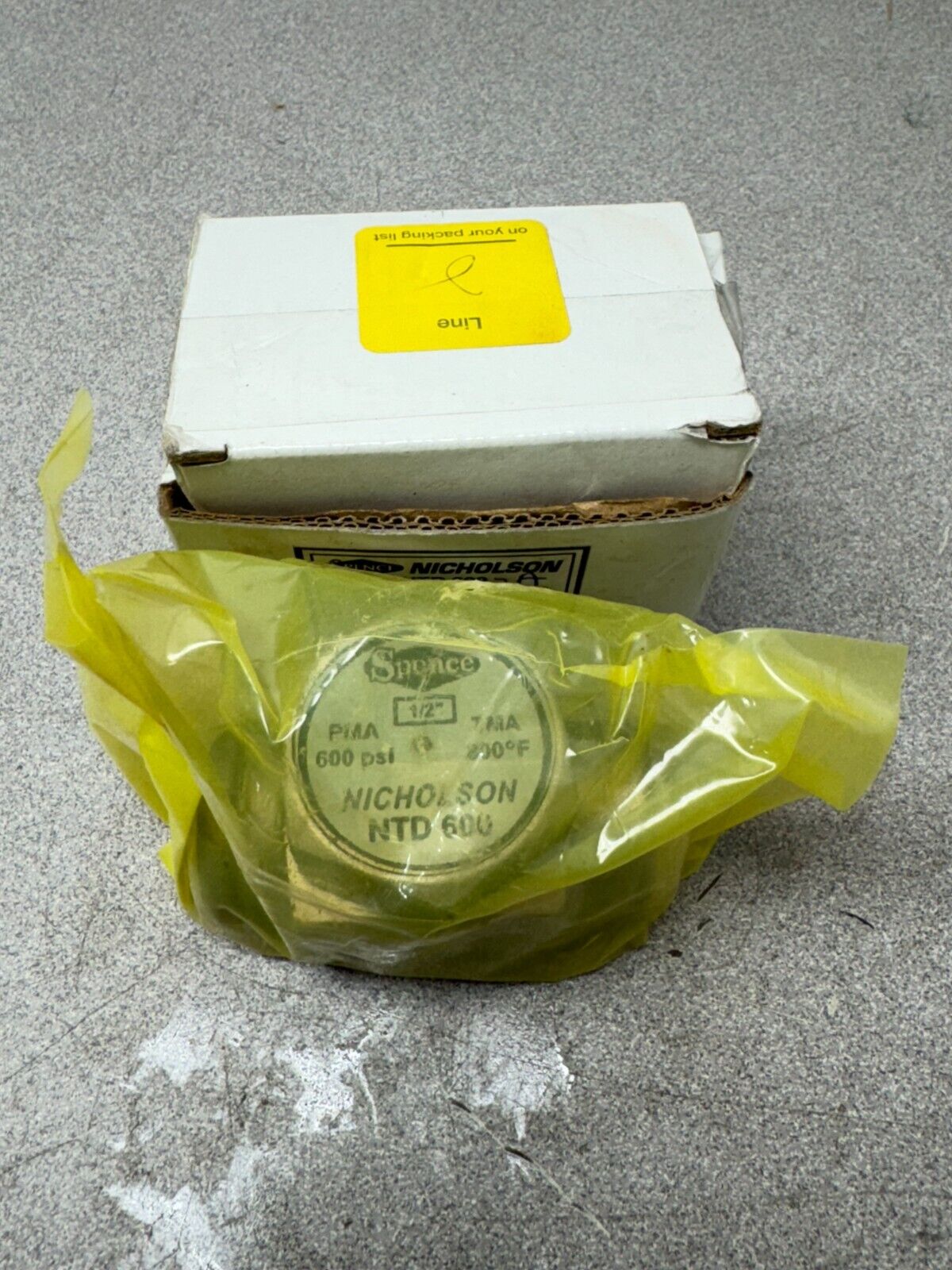 NEW IN BOX SPENCE NICHOLSON THERMODYNAMIC TRAP NTD 600-N1C9A 1/2"