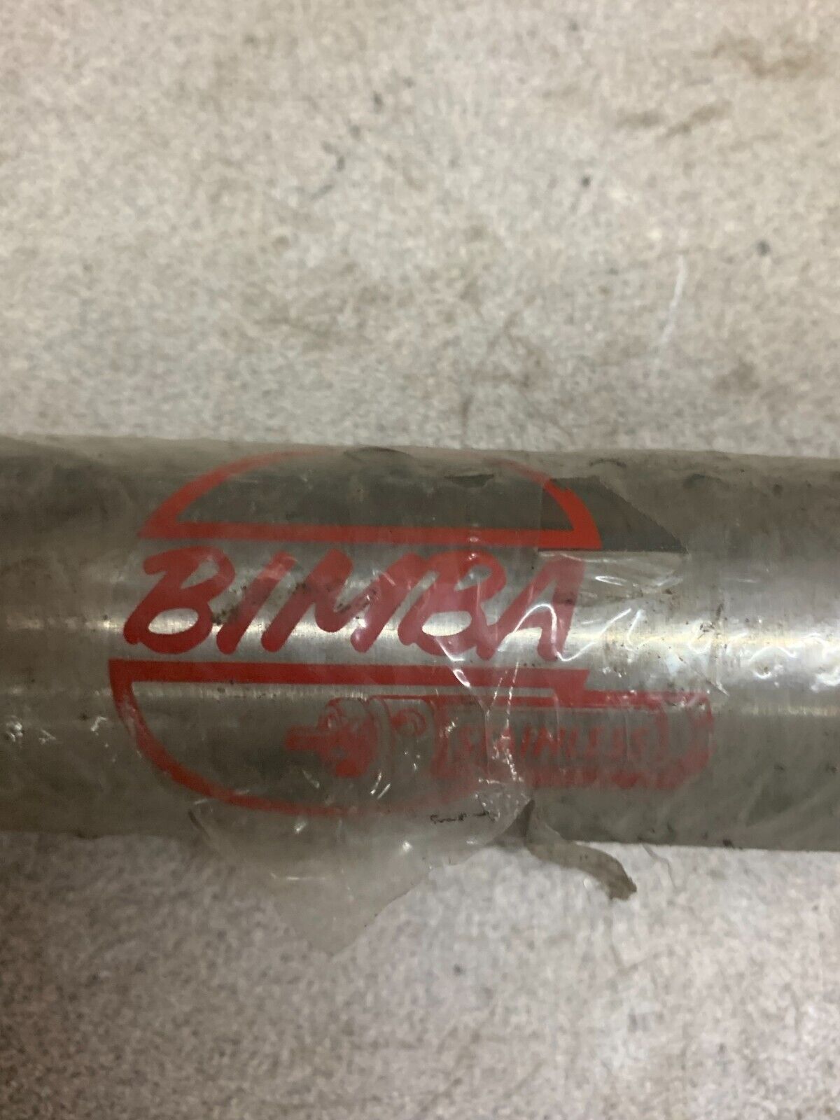 NEW NO BOX BIMBA STAINLESS PNEUMATIC CYLINDER 172-AP-V