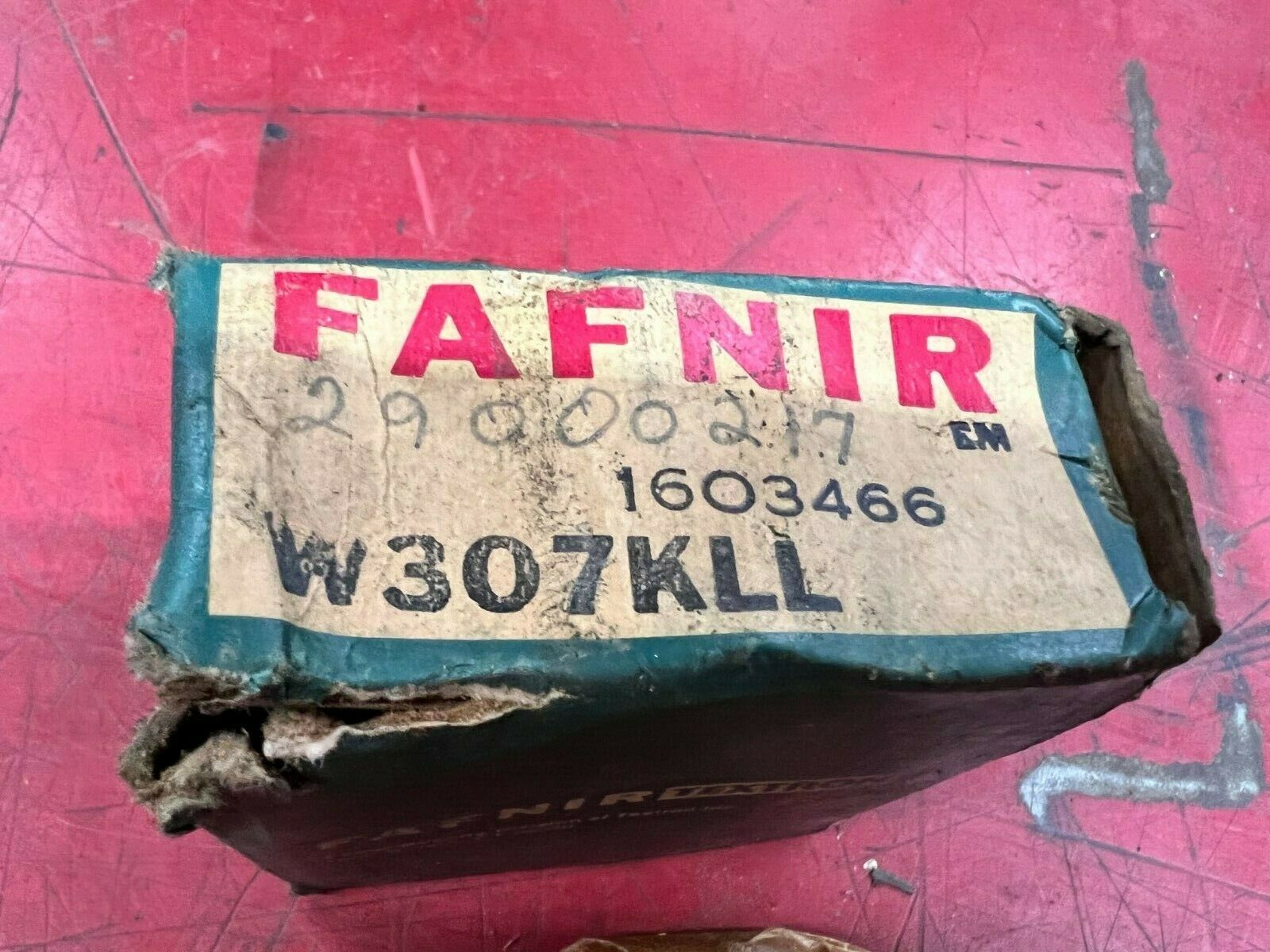 NEW IN BOX FAFNIR BALL BEARING W307KLL