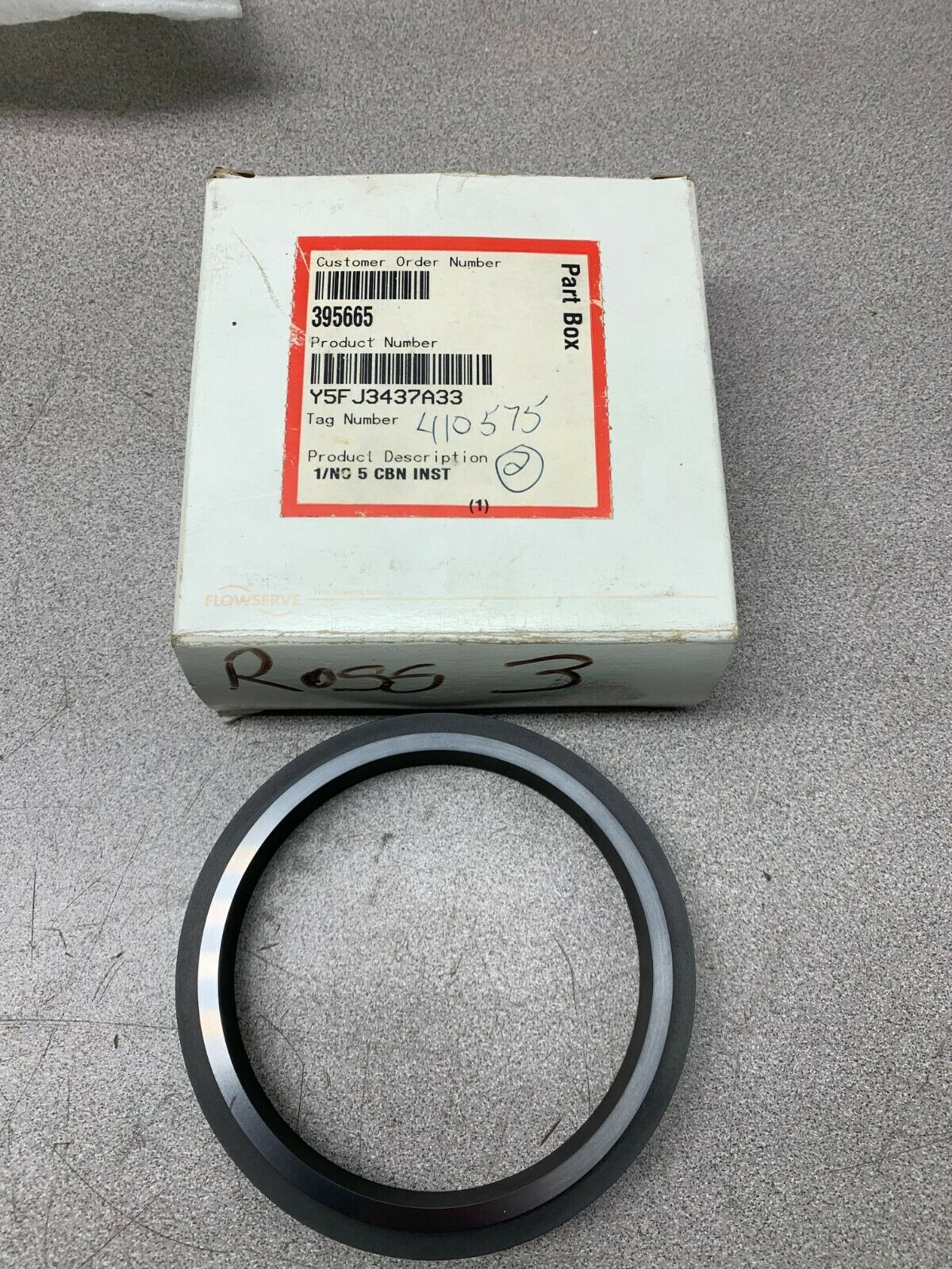 NEW IN BOX FLOWSERVE 1/N0 5 CBN INST SEAL Y5FJ3437A33