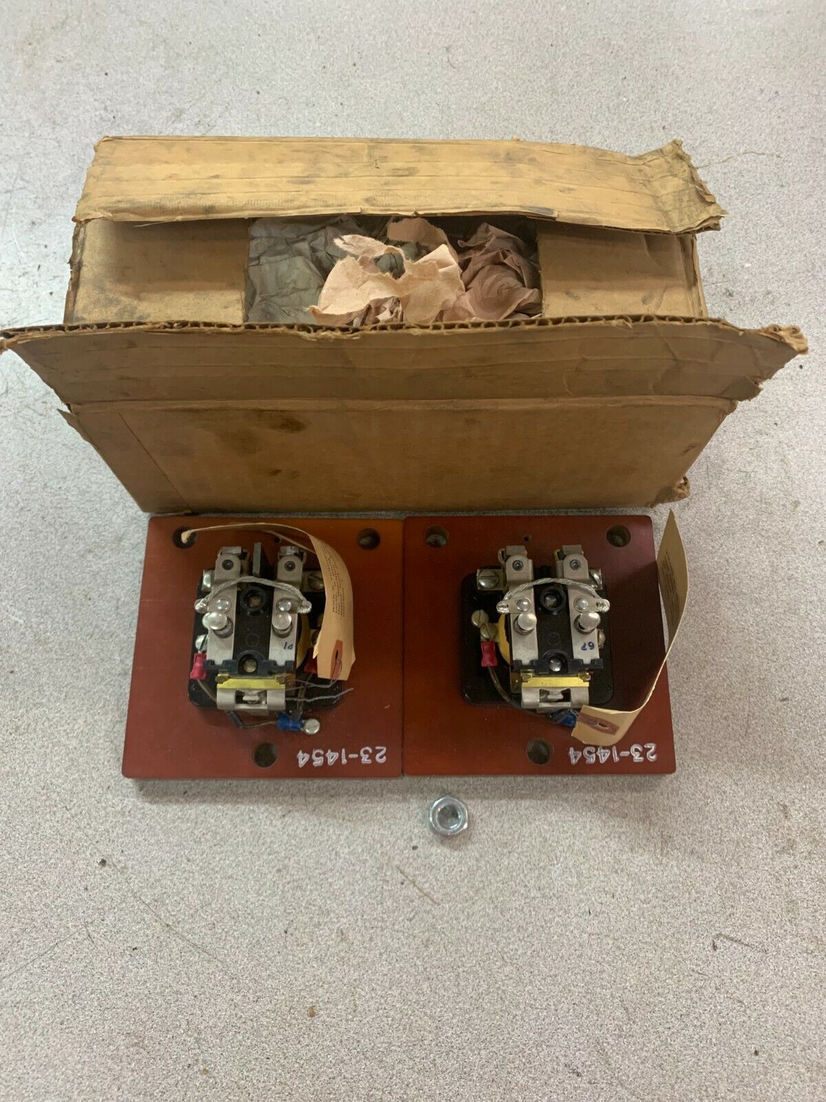 LOT OF 2 NEW POTTER & BRUMFIELD 23-1454 RELAYS PR-80060-1