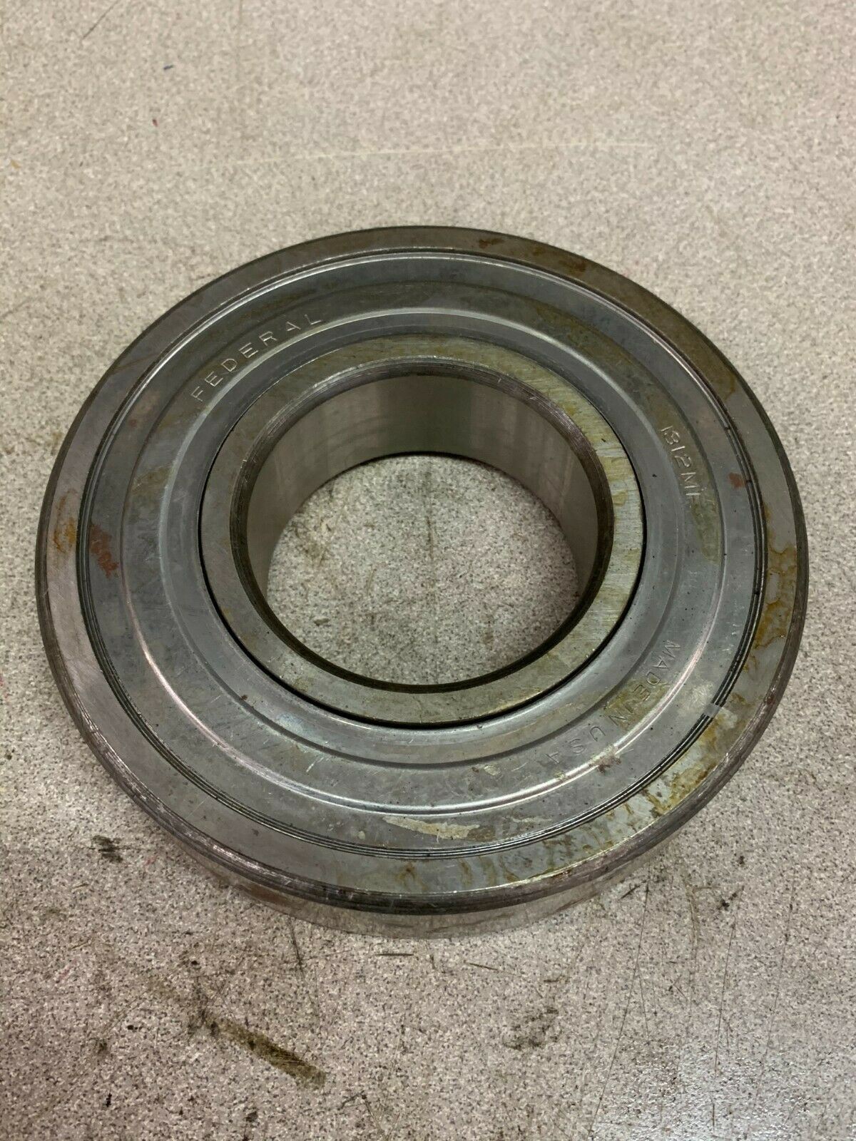 NEW NO BOX FEDERAL SINGLE ROW BALL BEARING 1312MF