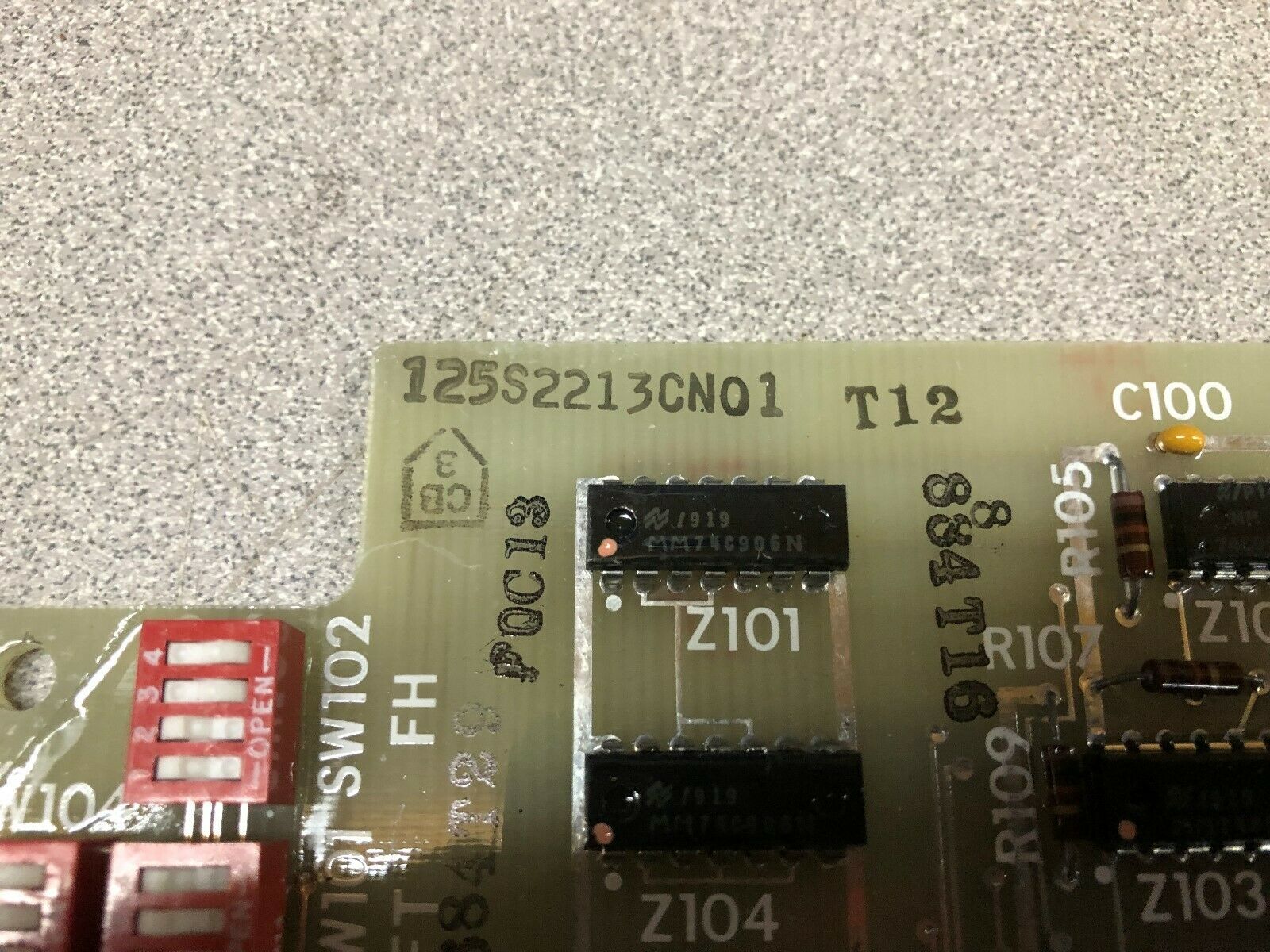 USED CIRCUIT BOARD 125S2213CN01