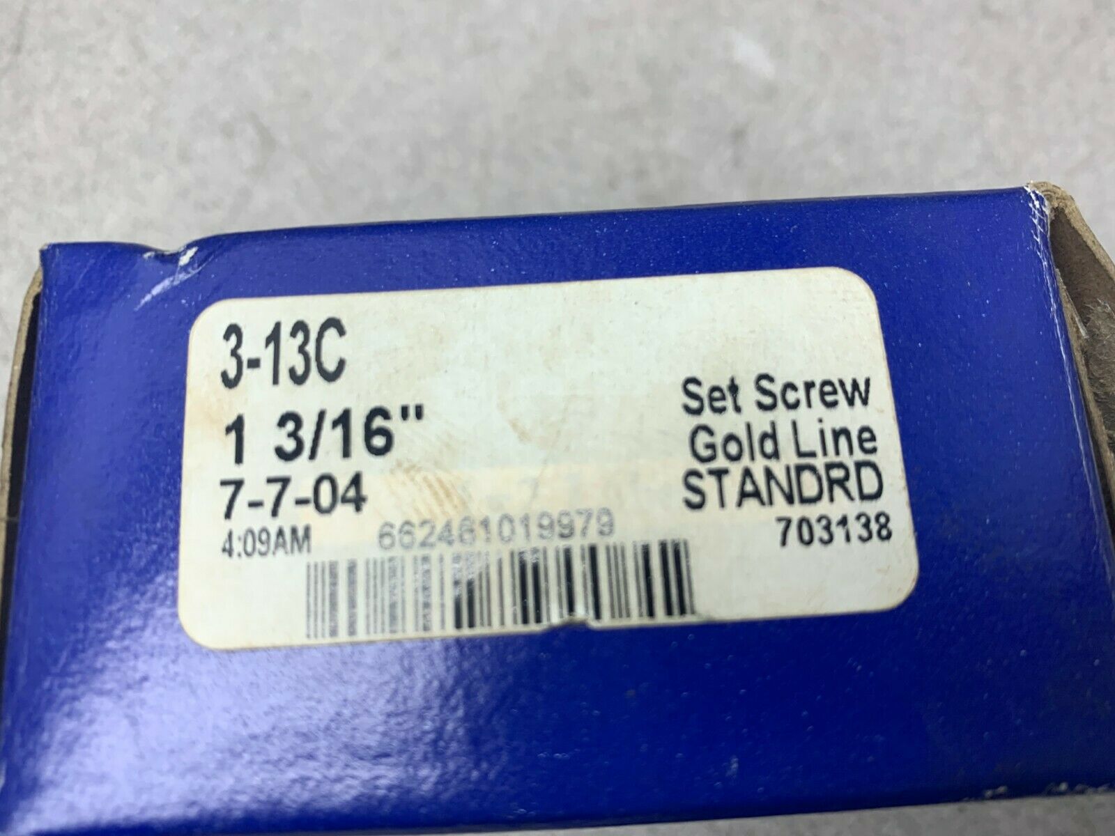 NEW IN BOX SEALMASTER 1 3-16 INSERT BEARING 3-13C