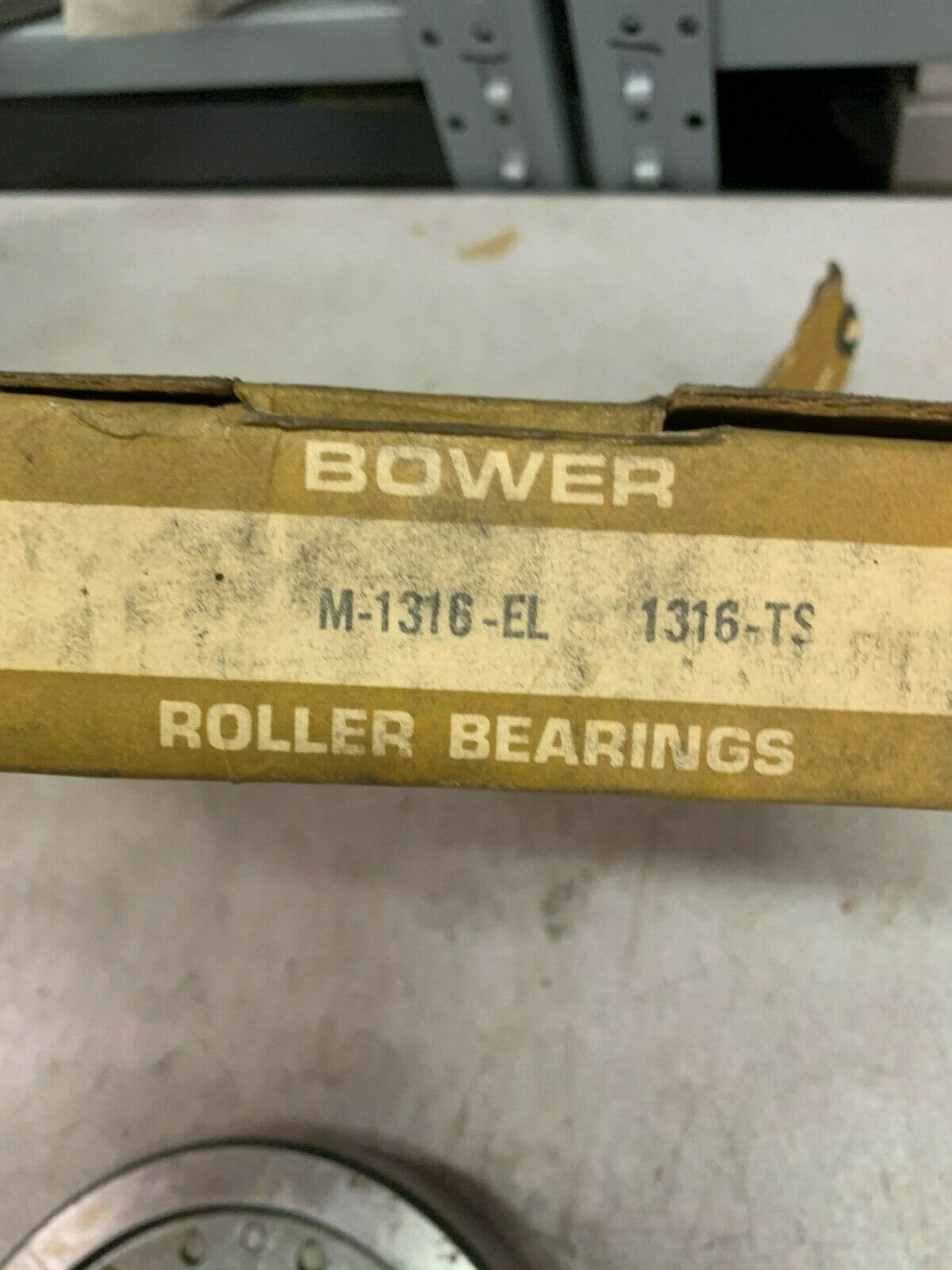 NEW IN BOX BOWER 1316-TS CYLINDRICAL ROLLER BEARING M-1316-EL