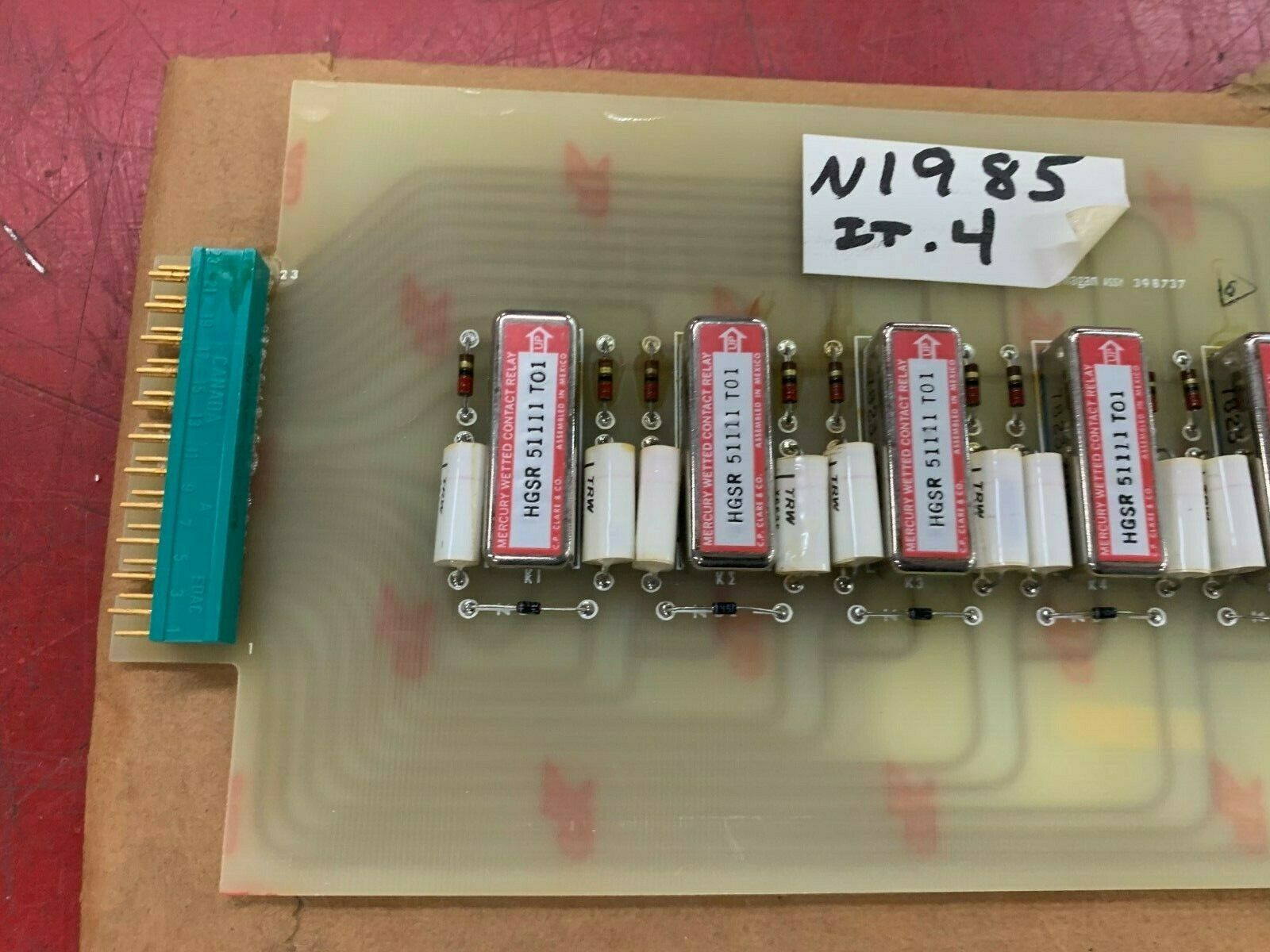 NEW NO BOX WESTINGHOUSE CIRCUIT BOARD 398737