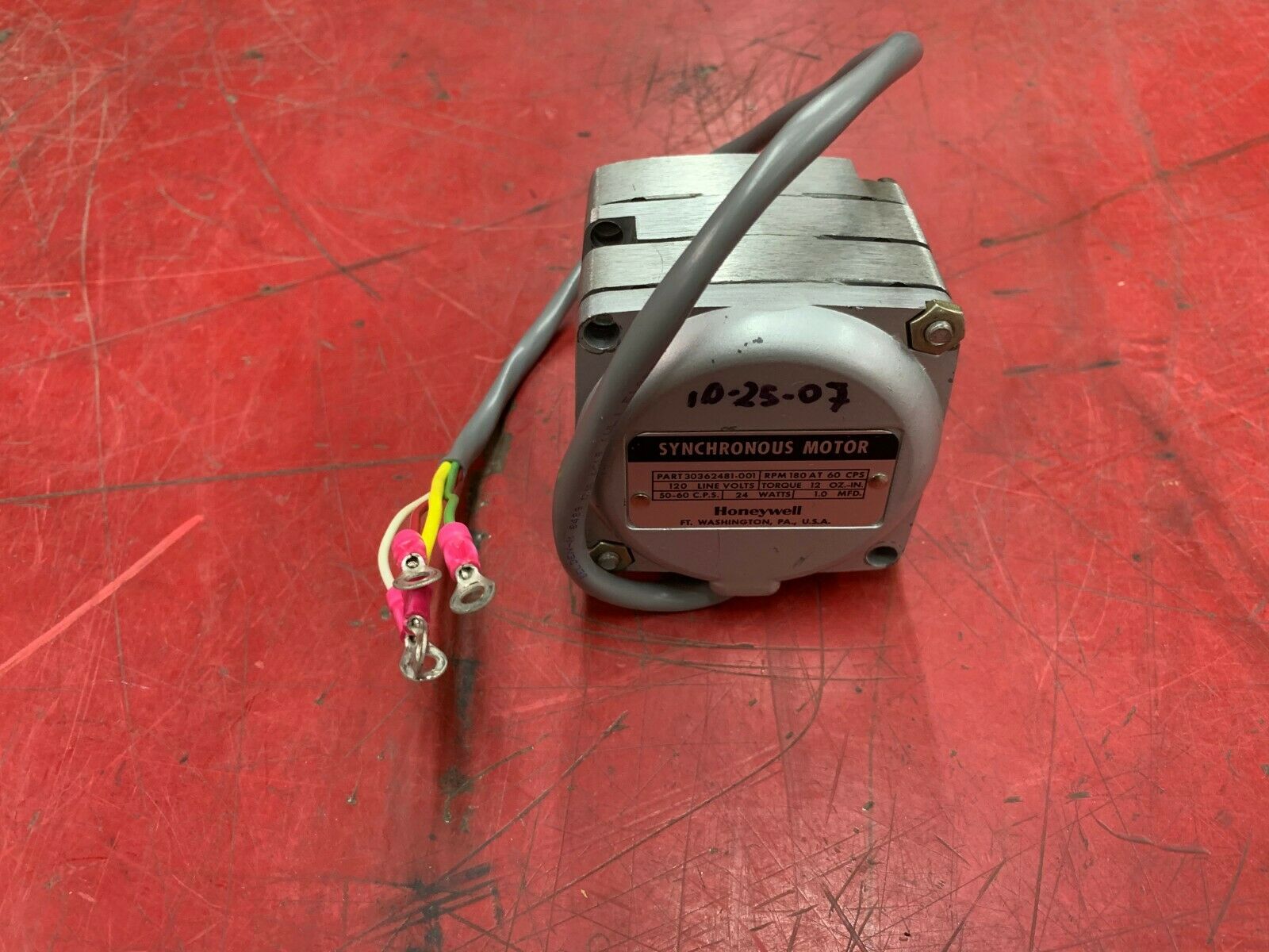 USED HONEYWELL SYNCHRONOUS MOTOR 30362481-001