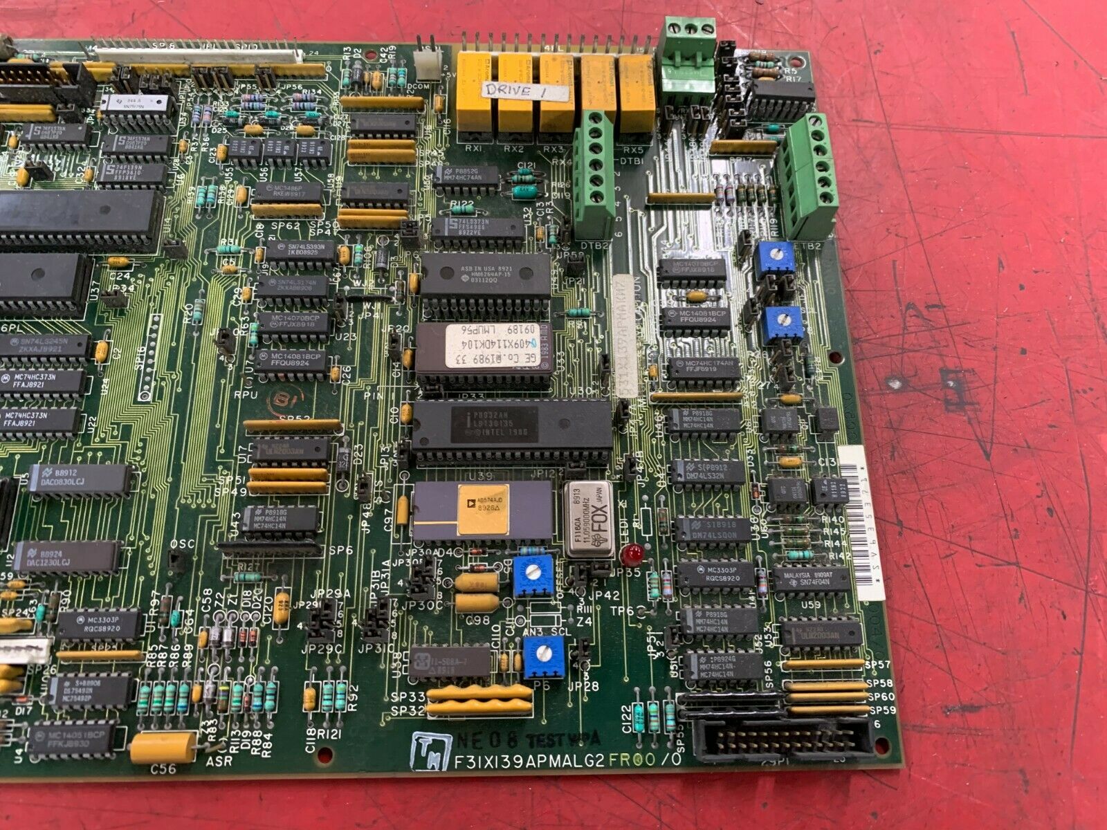 USED GENERAL ELECTRIC F31X139APMALG2 FR00/0 CIRCUIT BOARD 531X139APMAKM7