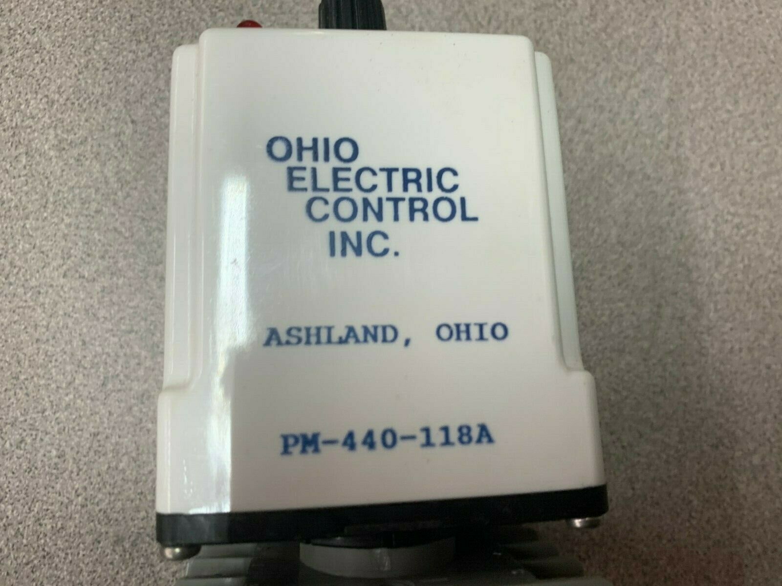 USED OHIO ELECTRIC CONTROL RELAY PM-440-118A