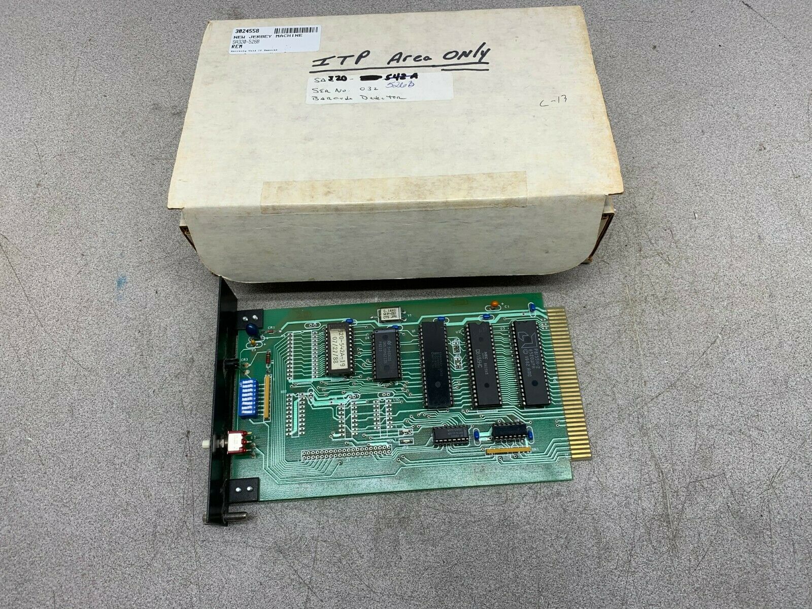 REMANUFACTURED NEW JERSEY MACHINE CPU MODULE SA320-526B