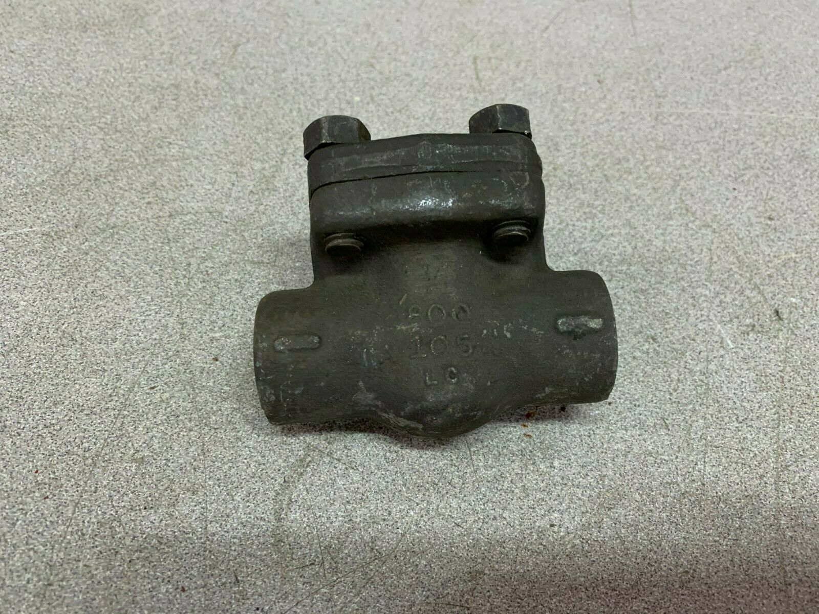 NEW JENKINS BROS 1/4" FORGED STEEL VALVE 8C80W BODY A-105 DISC CR-13 SEAT H-F