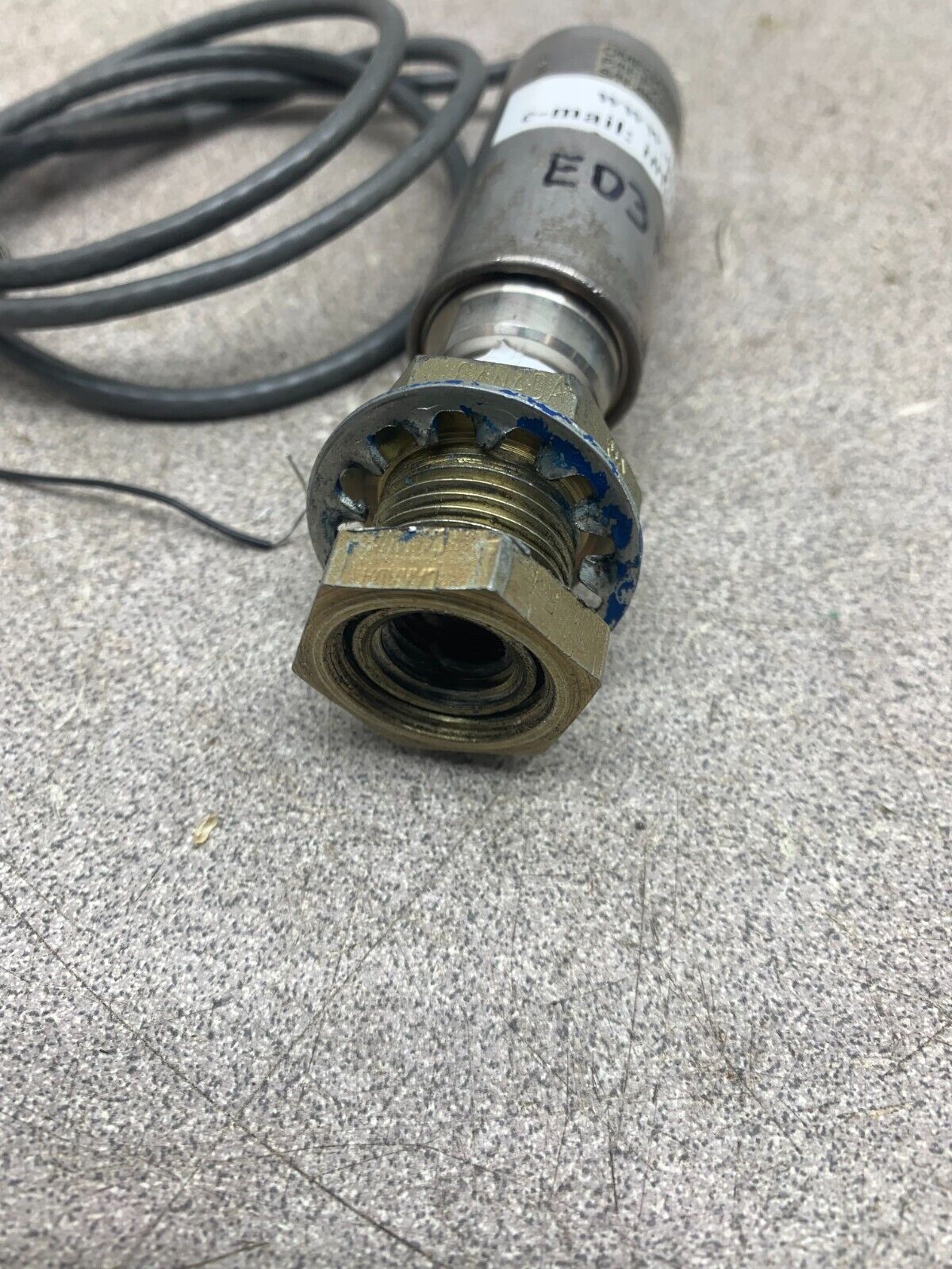 USED OMEGADYNE PRESSURE TRANSMITTER PX209-100GI