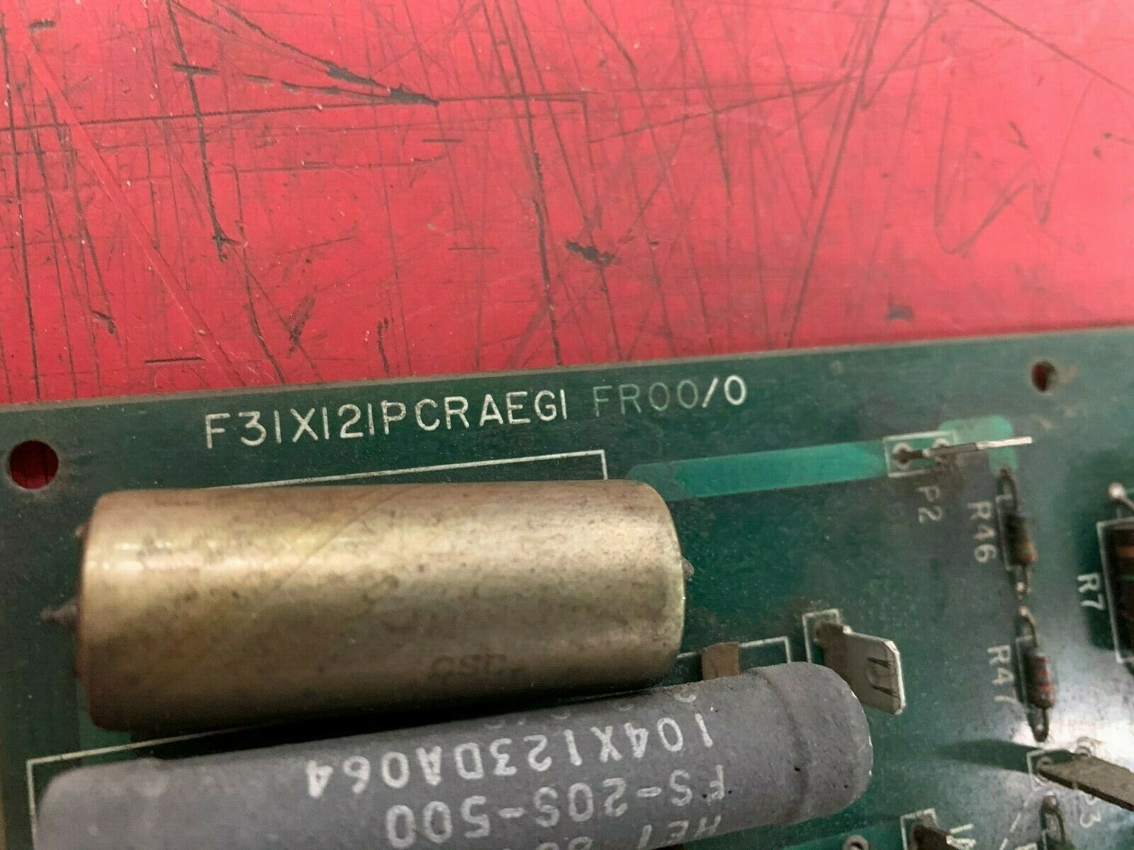 USED GENERAL ELECTRIC 531X121PCRAJG4 CIRCUIT BOARD F31X121PCRAEG1 FR00/0