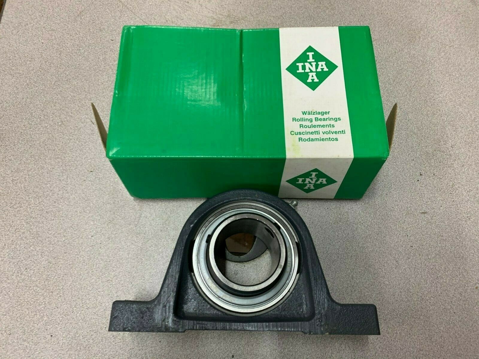 NEW IN BOX INA PILLOW BLOCK BEARING RASEY50