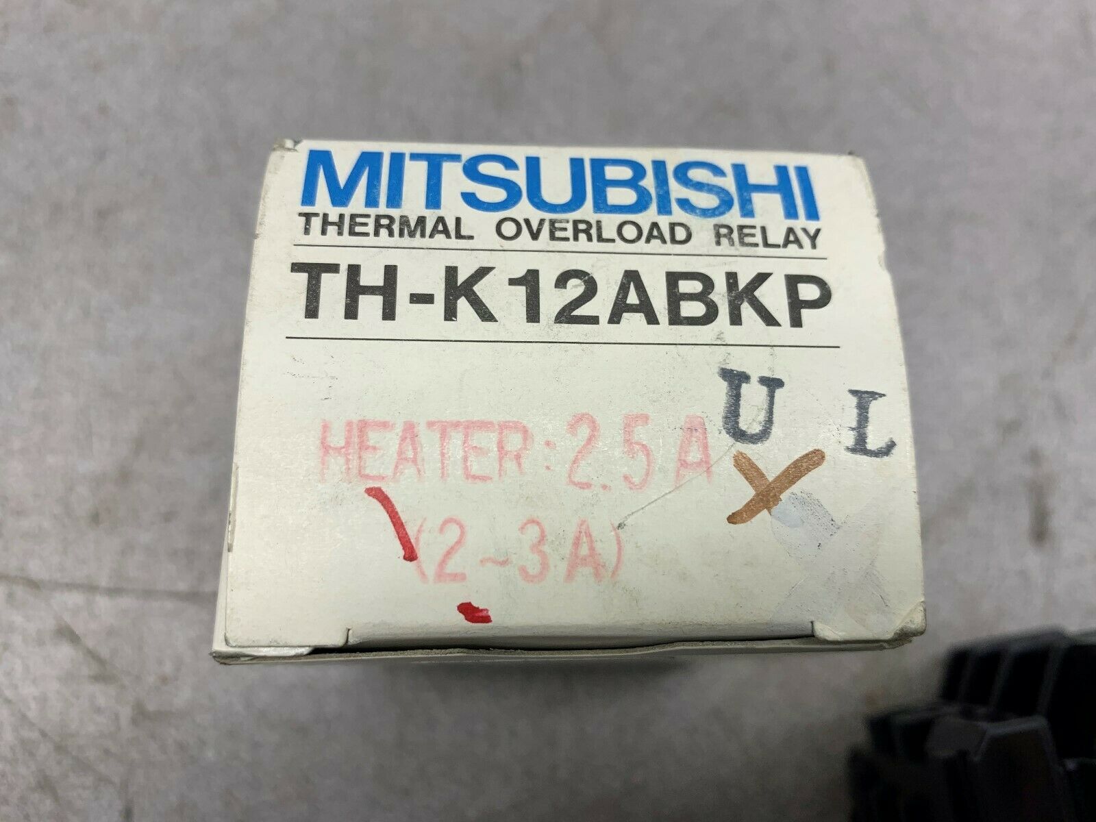 NEW IN BOX MITSBUSHI RELAY TH-K12ABKPUL