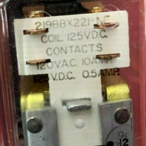 NEW IN BOX STRUTHERS-DUNN 125VDC. RELAY 219BBX221-NE