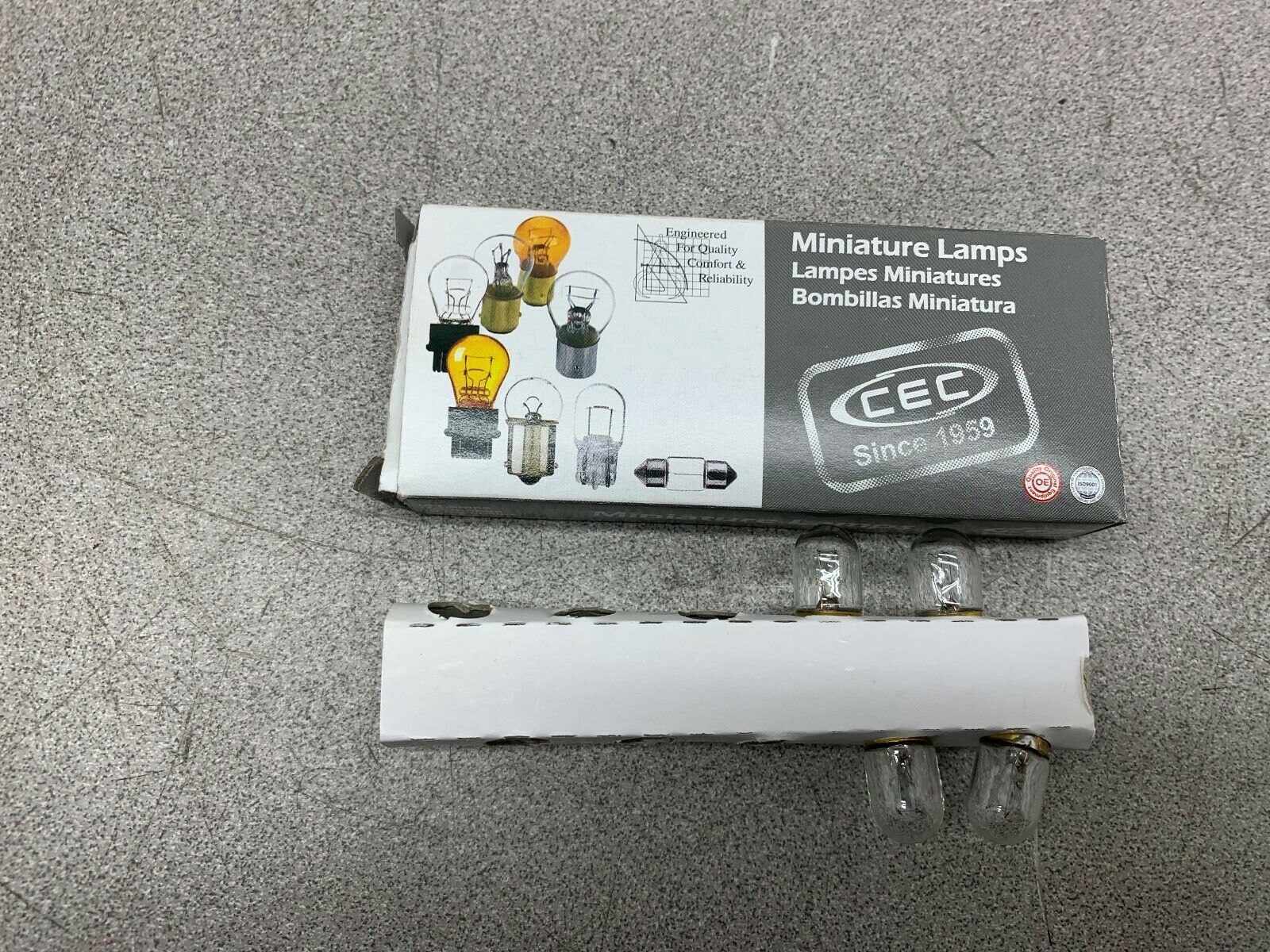 BOX OF 4NEW IN BOX CEC BULB 1820