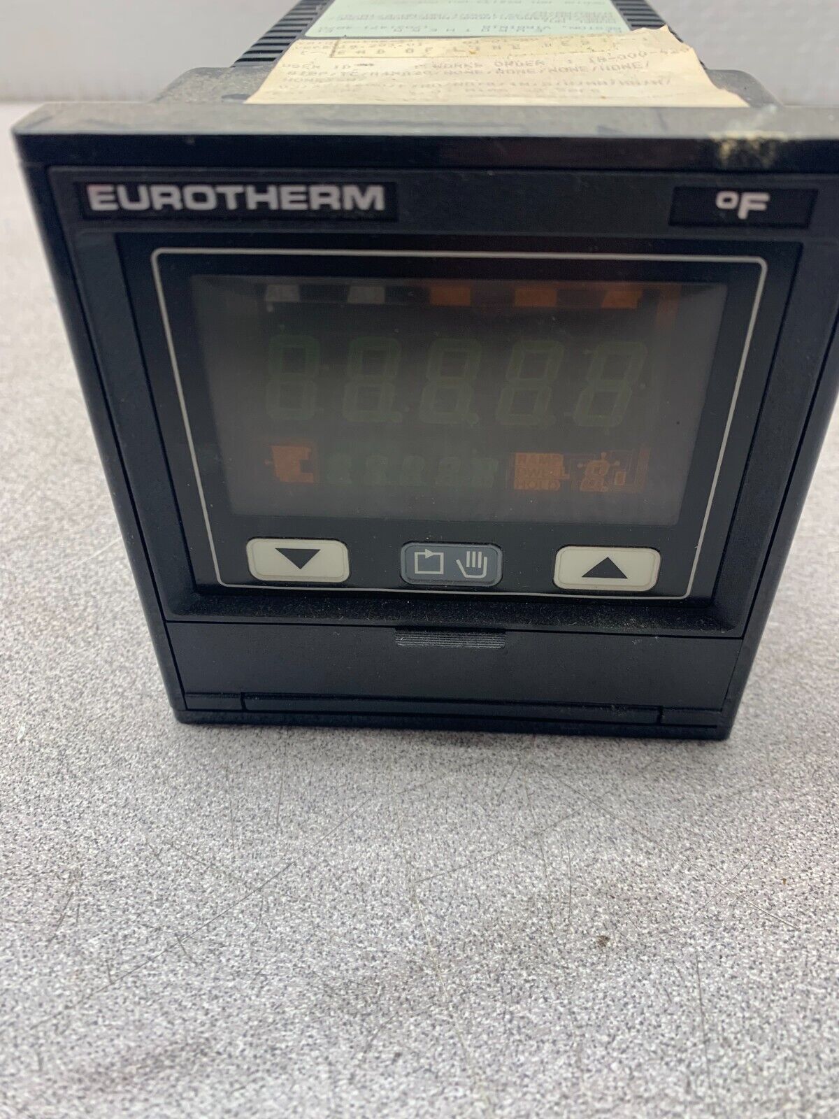 USED EUROTHERM TEMPERATURE CONTROLLER 818P/TC/R4MA20/NONE/NONE/NONE/NONE/NONE/