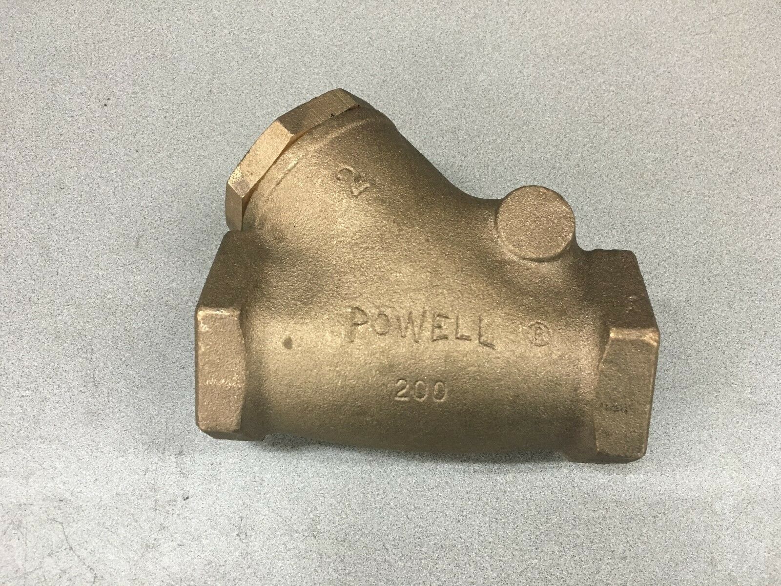 NEW NO BOX POWELL 2" CHECK VALVE 200