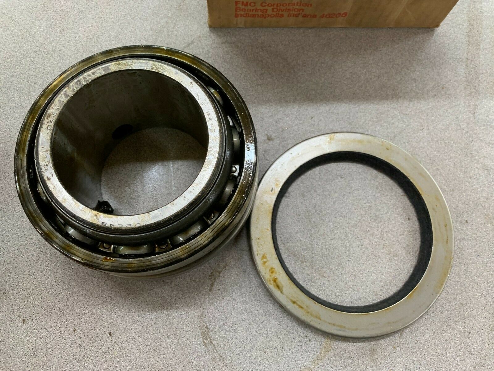 NEW IN BOX LINK-BELT BALL BEARING INERT U2E48D