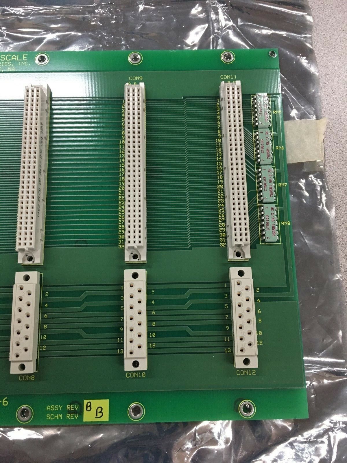 NEW NO BOX THAYER SCALES EZ-3200 BACKPLANE-6 D-53274 A