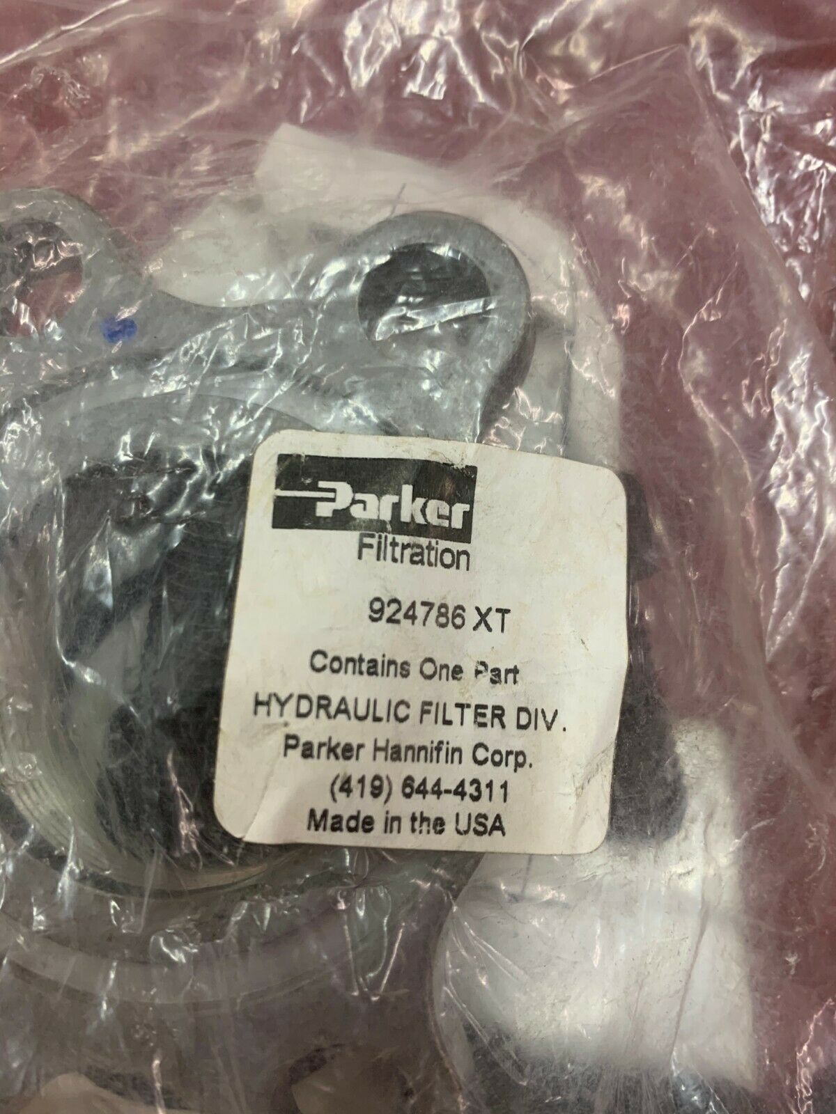 NEW IN BAG PARKER FILTRATION PART 924786XT