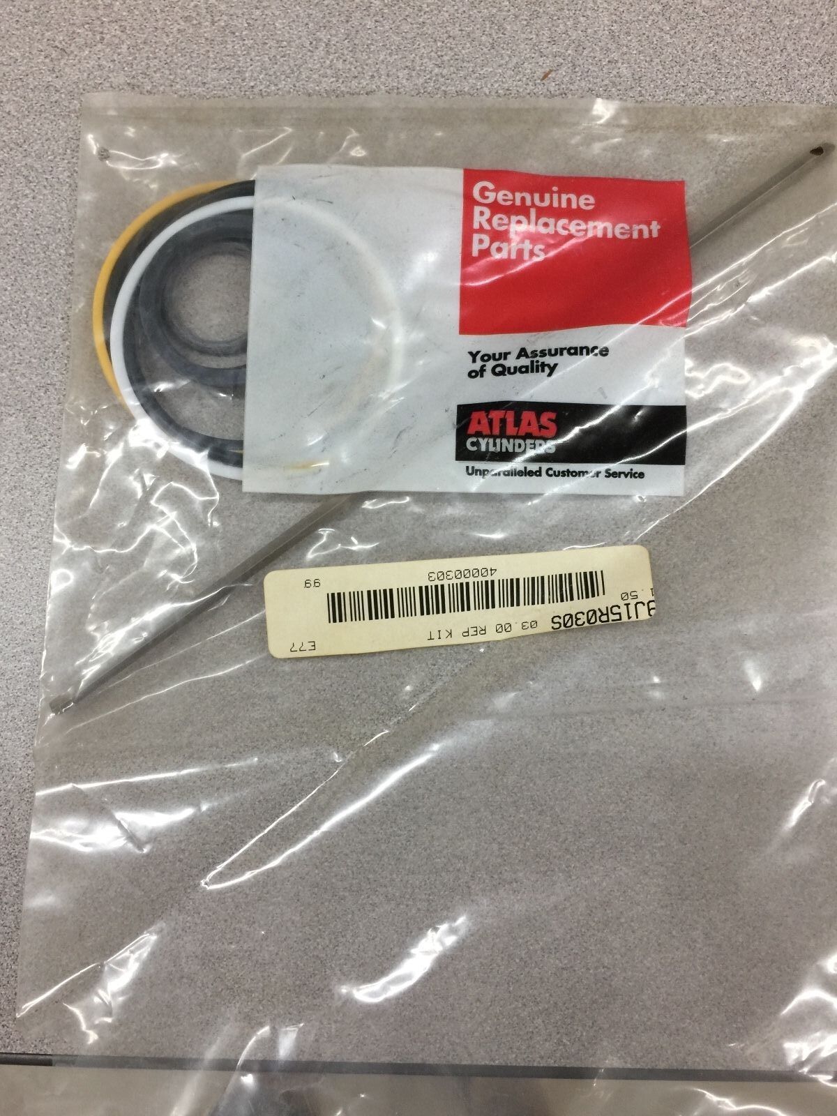 NEW IN PACKAGE ATLAS 9J15R030S 0.300 REPAIR KIT