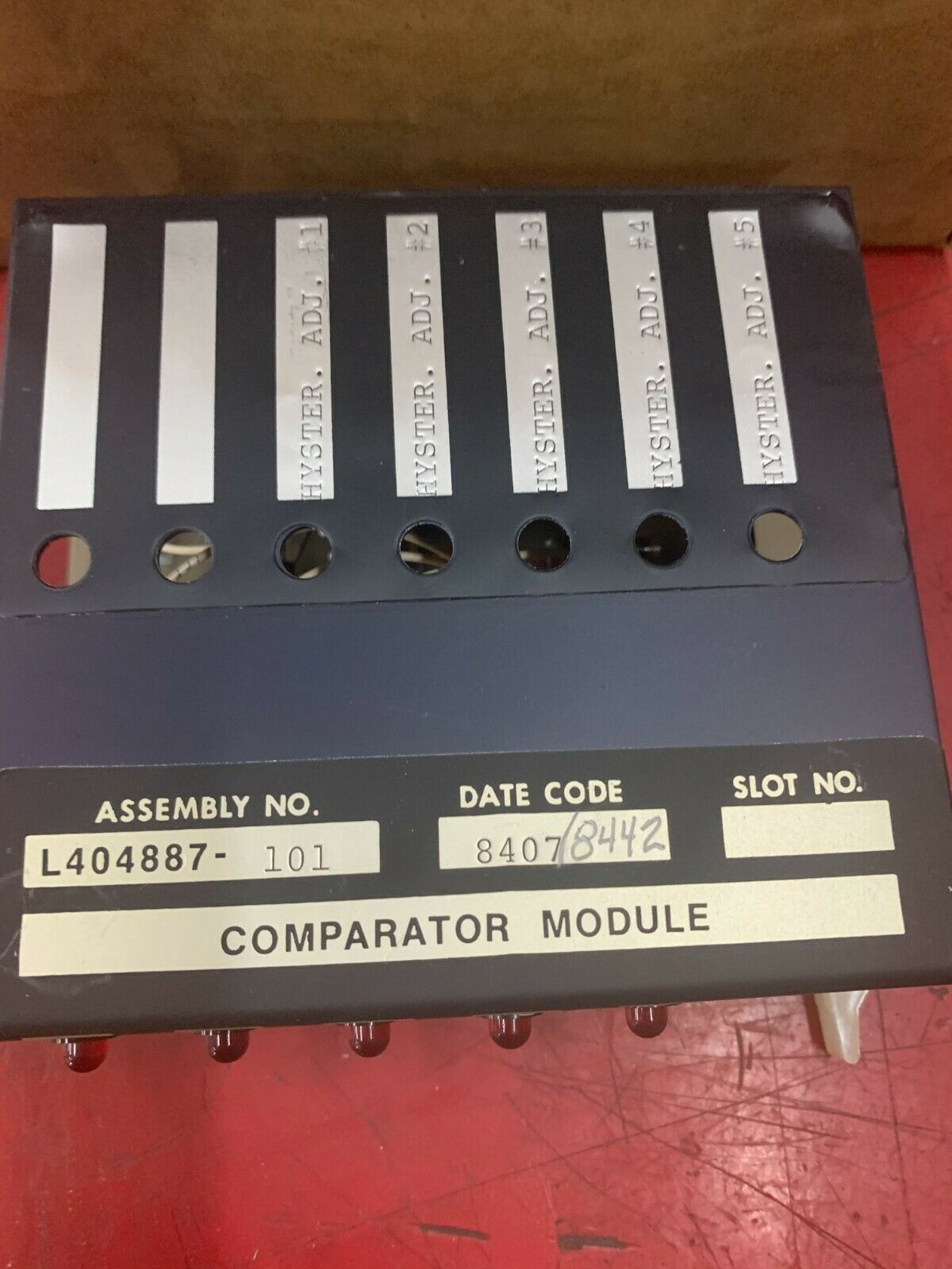 NEW  OIL GEAR LIMITER MODULE L-404887-101