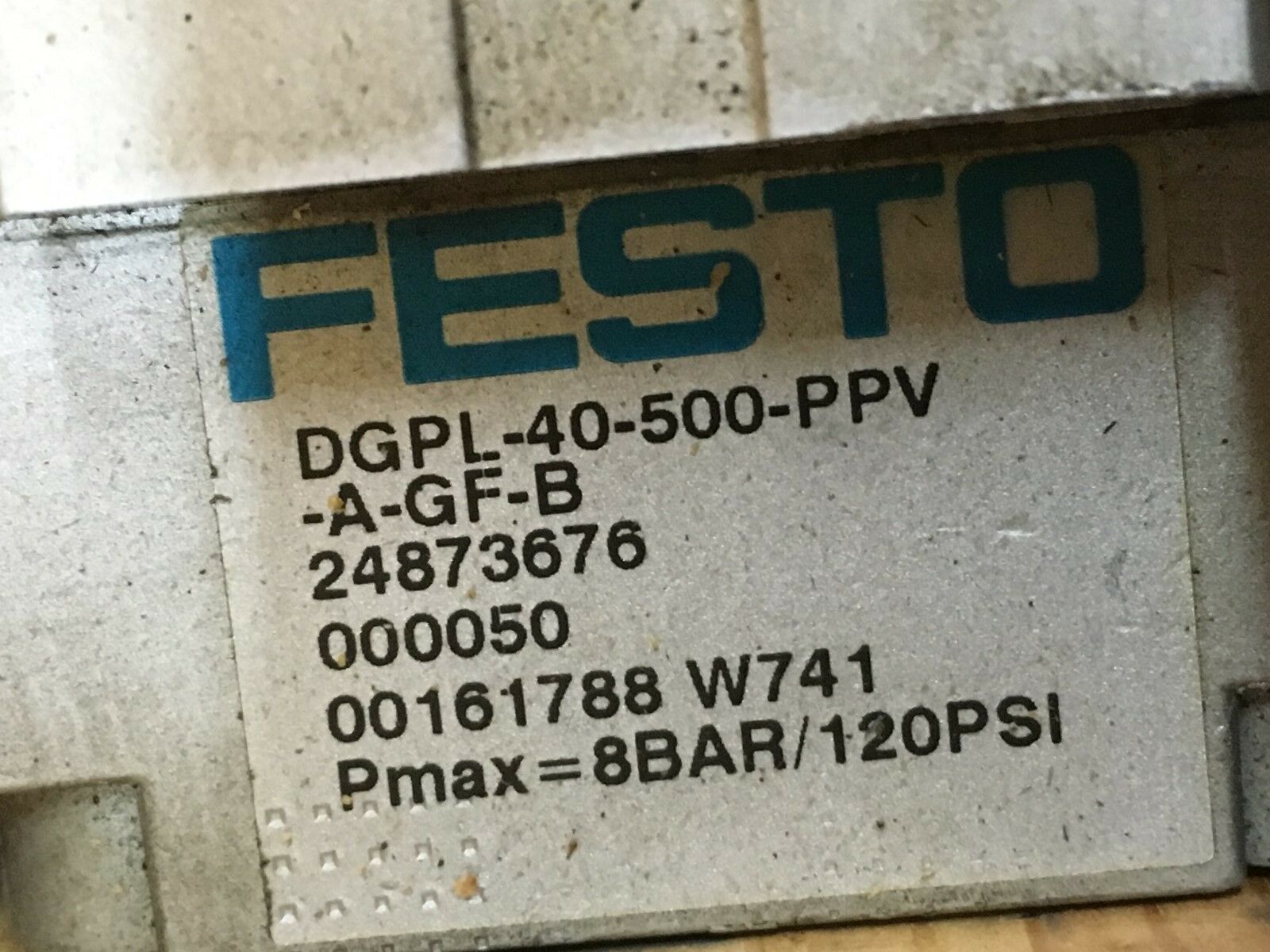 NEW FESTO LINEAR ACTUATOR DGPL-40-500-PPV-A-GF-B