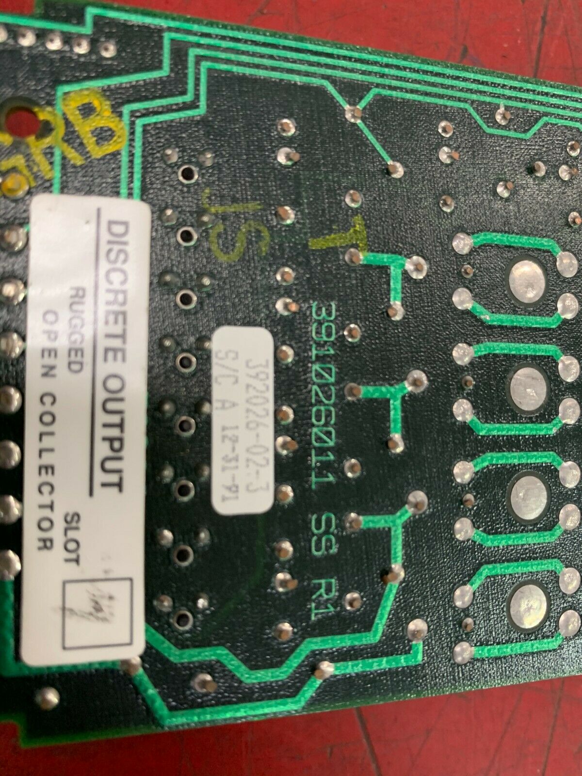 USED EMERSON CIRCUIT BOARD 392026-02-3