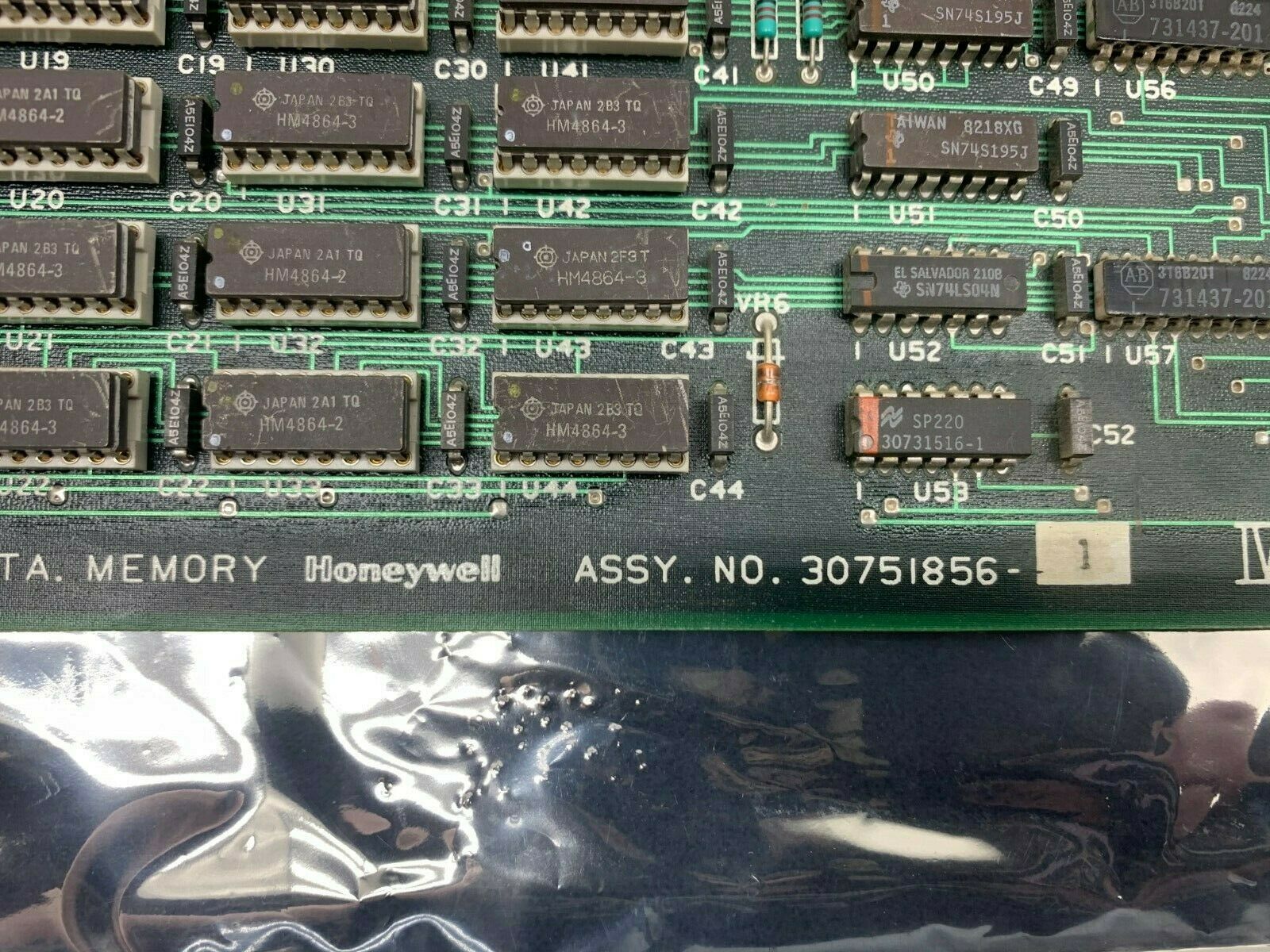 USED HONEYWELL CIRCUIT BOARD 30751856-1