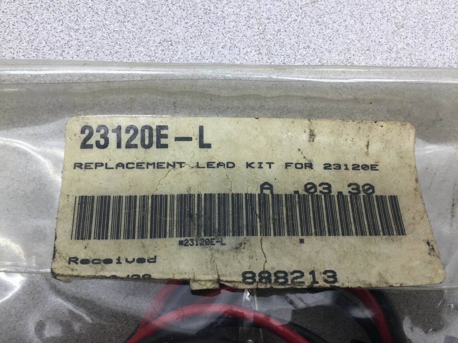 USED IN BAG MEULER REPLACEMENT LEAD KIT 23120E-L