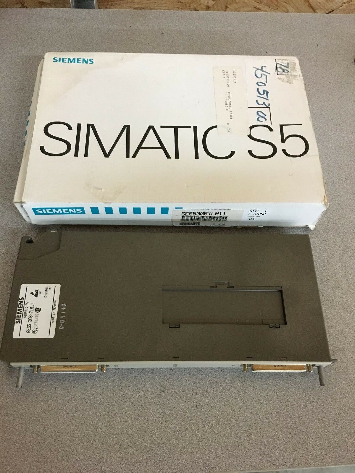 NEW IN BOX SIEMENS SIMATIC S5 INTERFACE MODULE 6ES5 306-7LA11